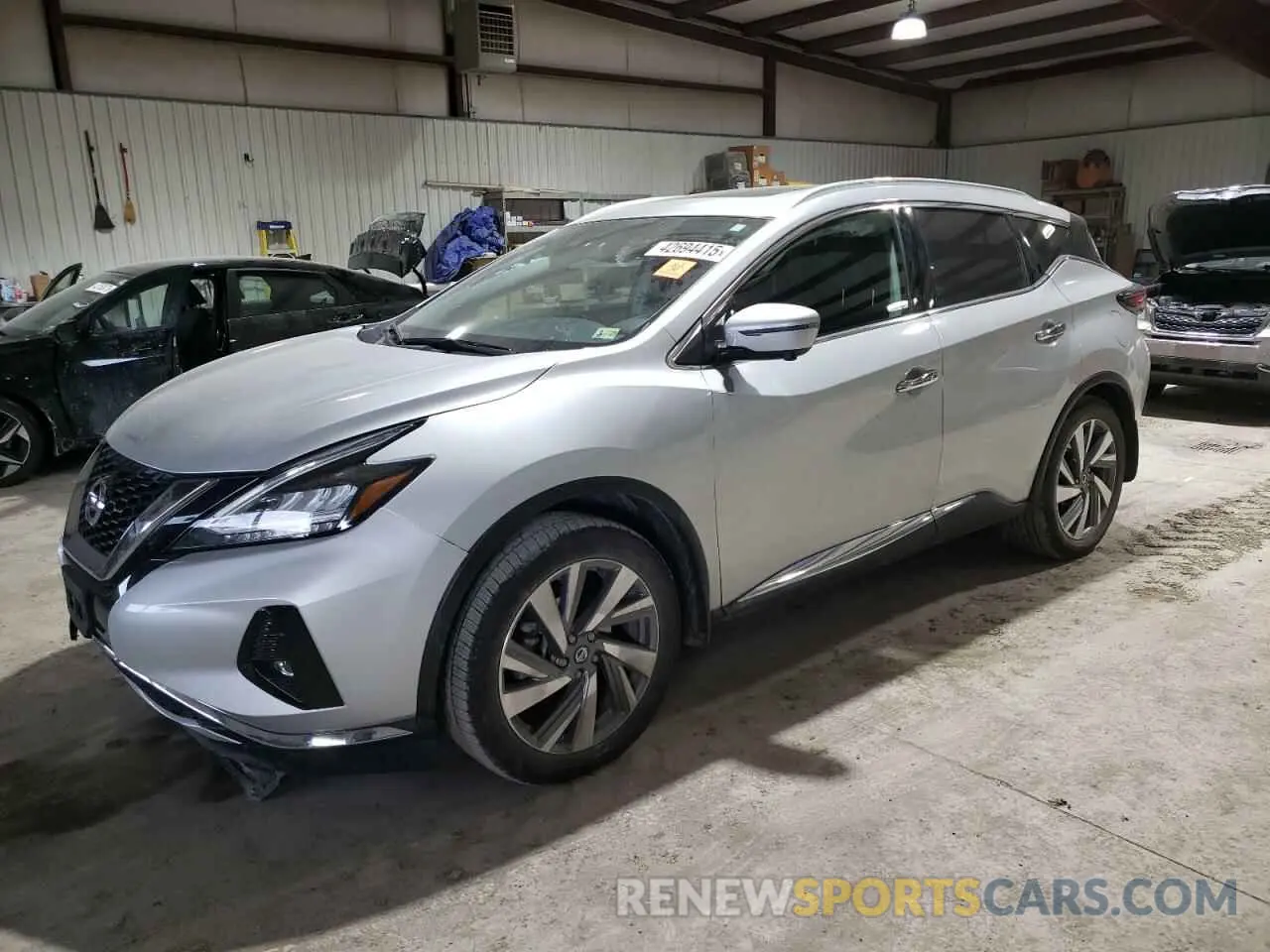 1 Photograph of a damaged car 5N1AZ2MSXKN166111 NISSAN MURANO 2019