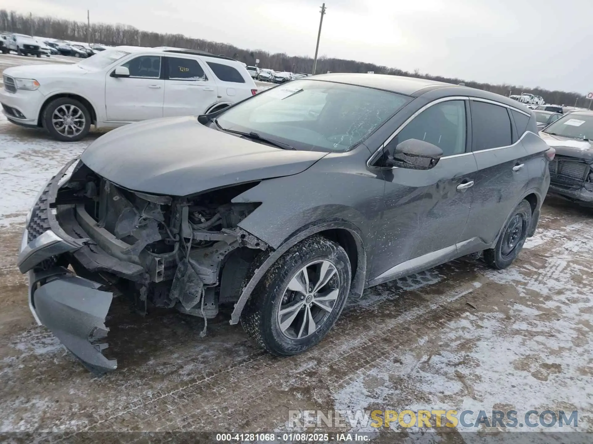 2 Photograph of a damaged car 5N1AZ2MSXKN166867 NISSAN MURANO 2019