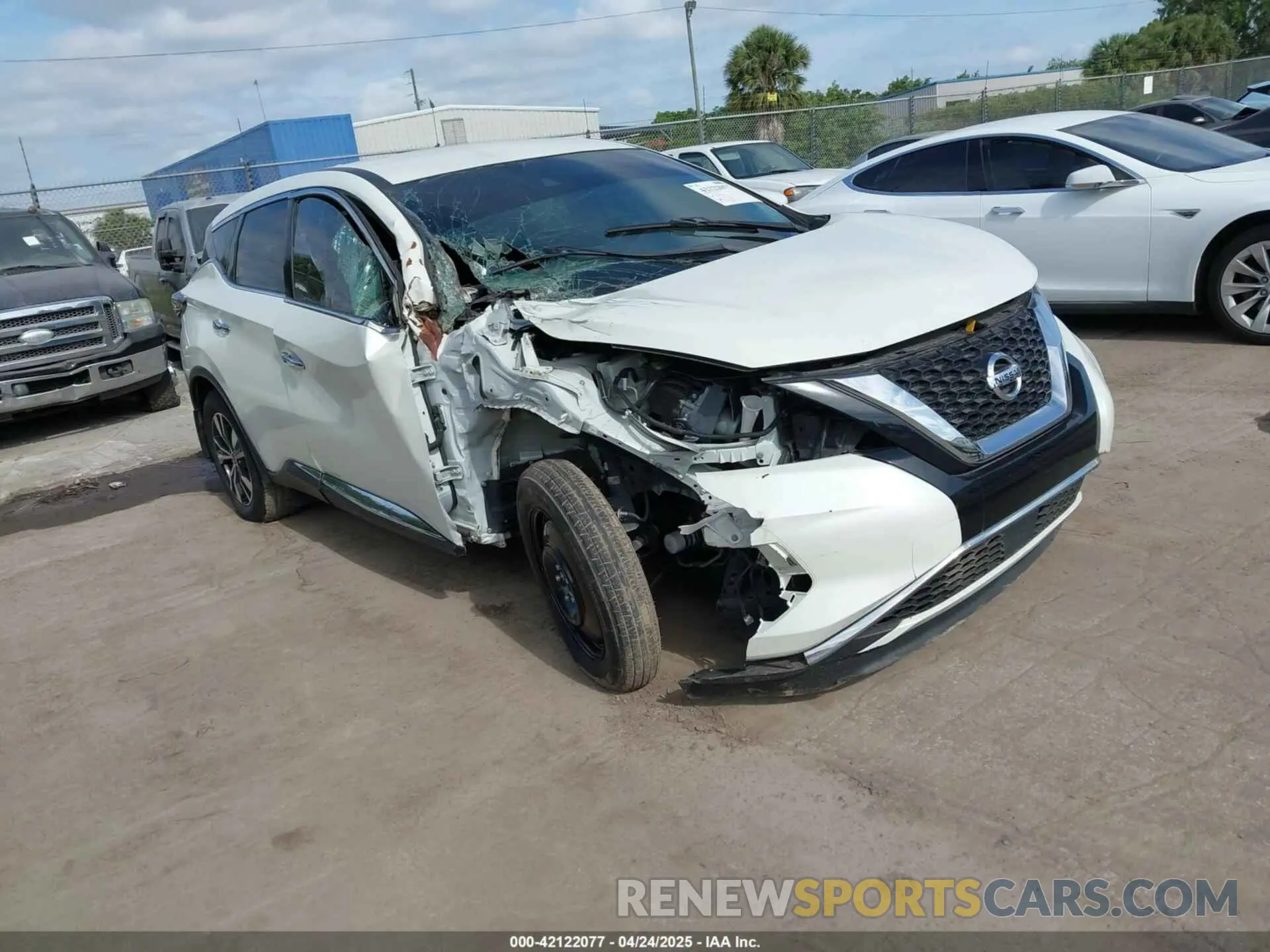 1 Фотография поврежденного автомобиля 5N1AZ2AJ6LN163493 NISSAN MURANO 2020