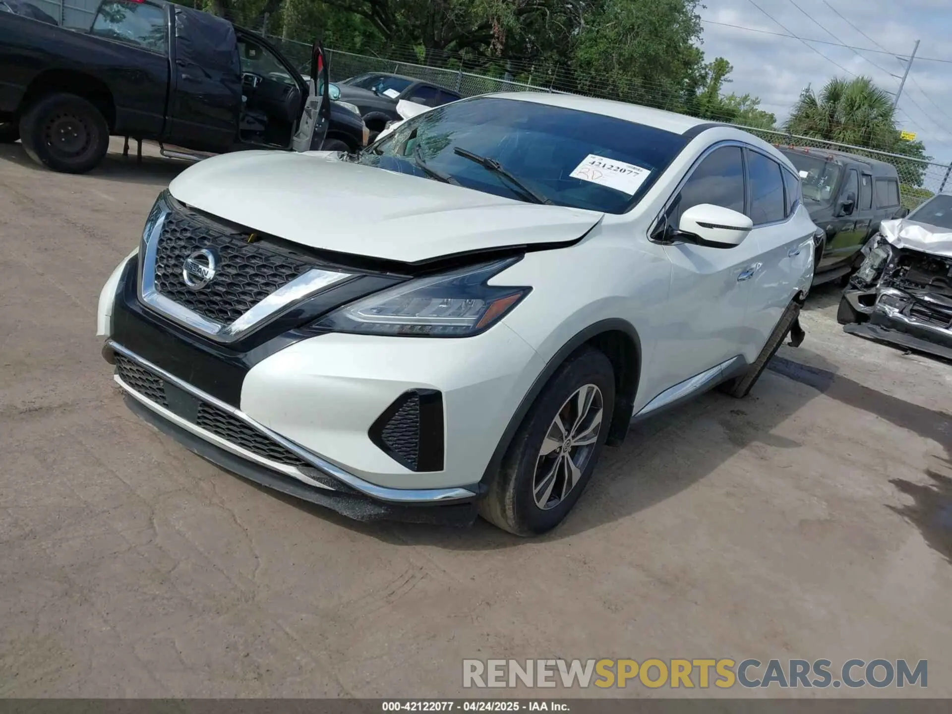 2 Фотография поврежденного автомобиля 5N1AZ2AJ6LN163493 NISSAN MURANO 2020