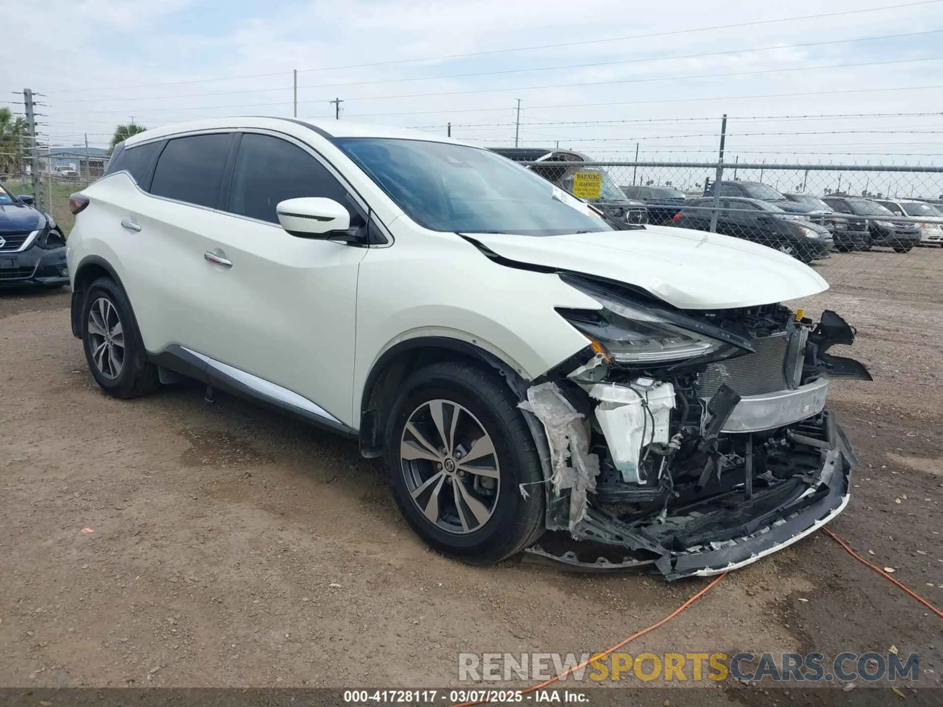 1 Фотография поврежденного автомобиля 5N1AZ2AJXLN174772 NISSAN MURANO 2020