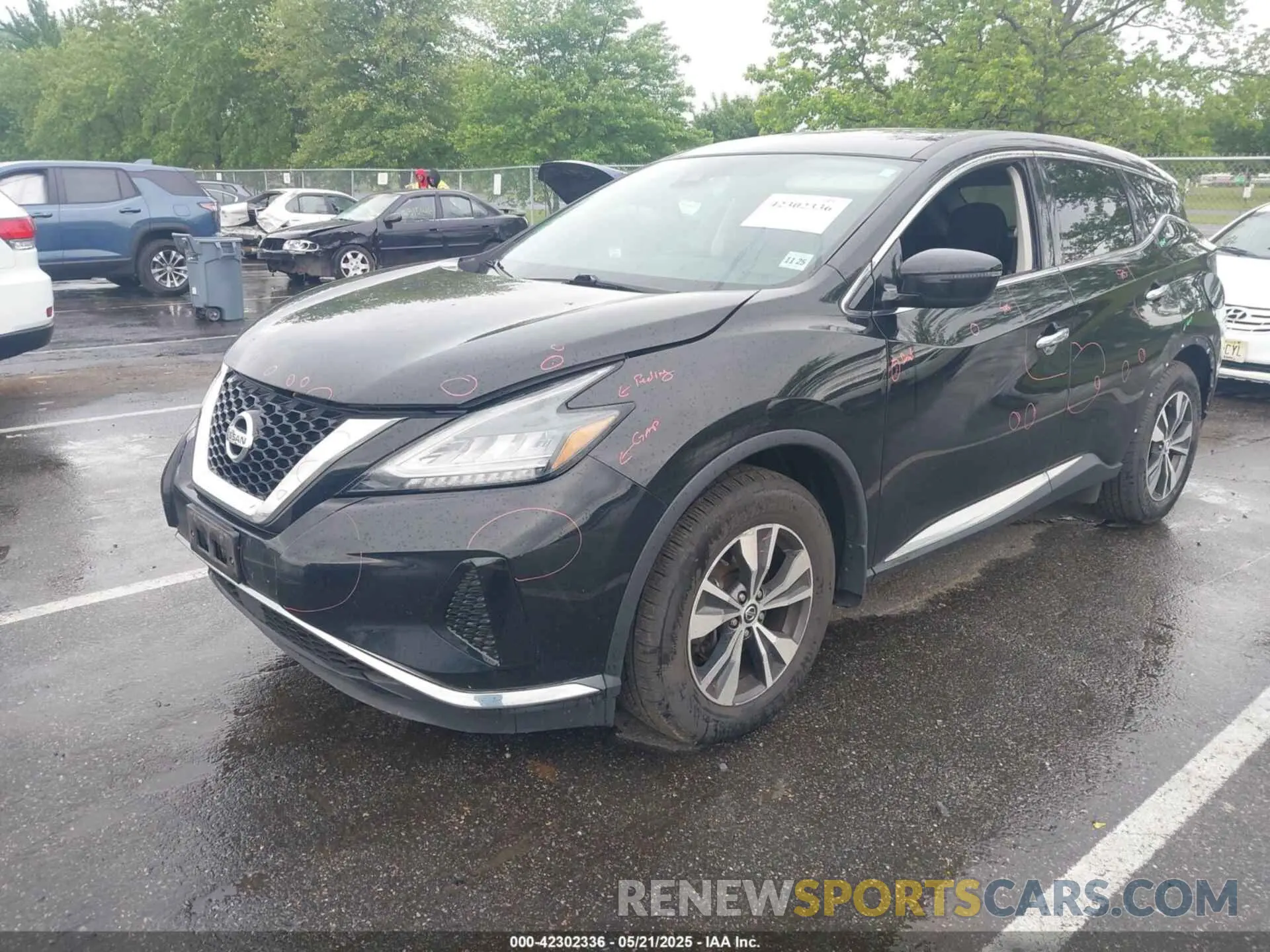 2 Фотография поврежденного автомобиля 5N1AZ2AS1LN167668 NISSAN MURANO 2020