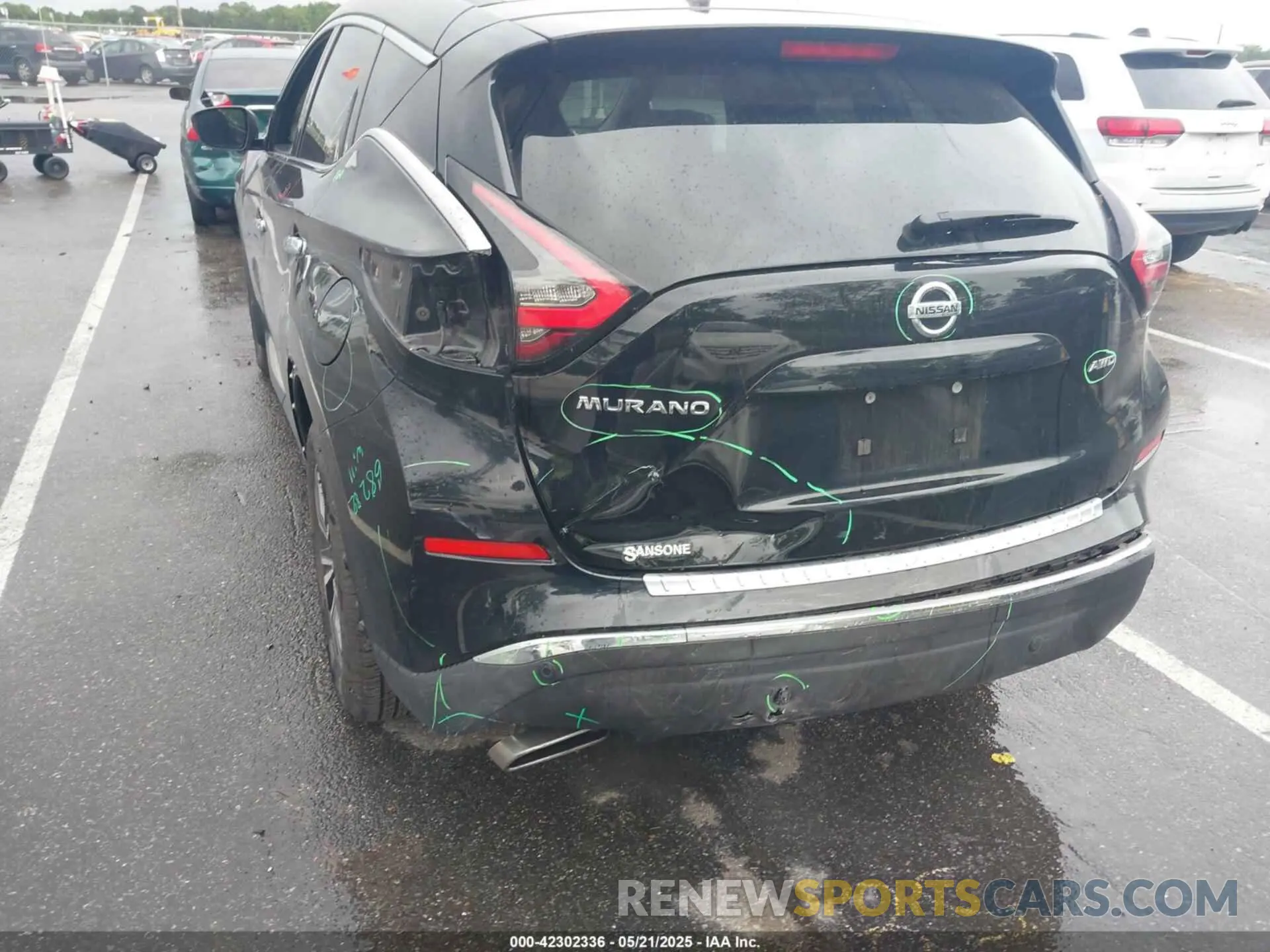 6 Фотография поврежденного автомобиля 5N1AZ2AS1LN167668 NISSAN MURANO 2020