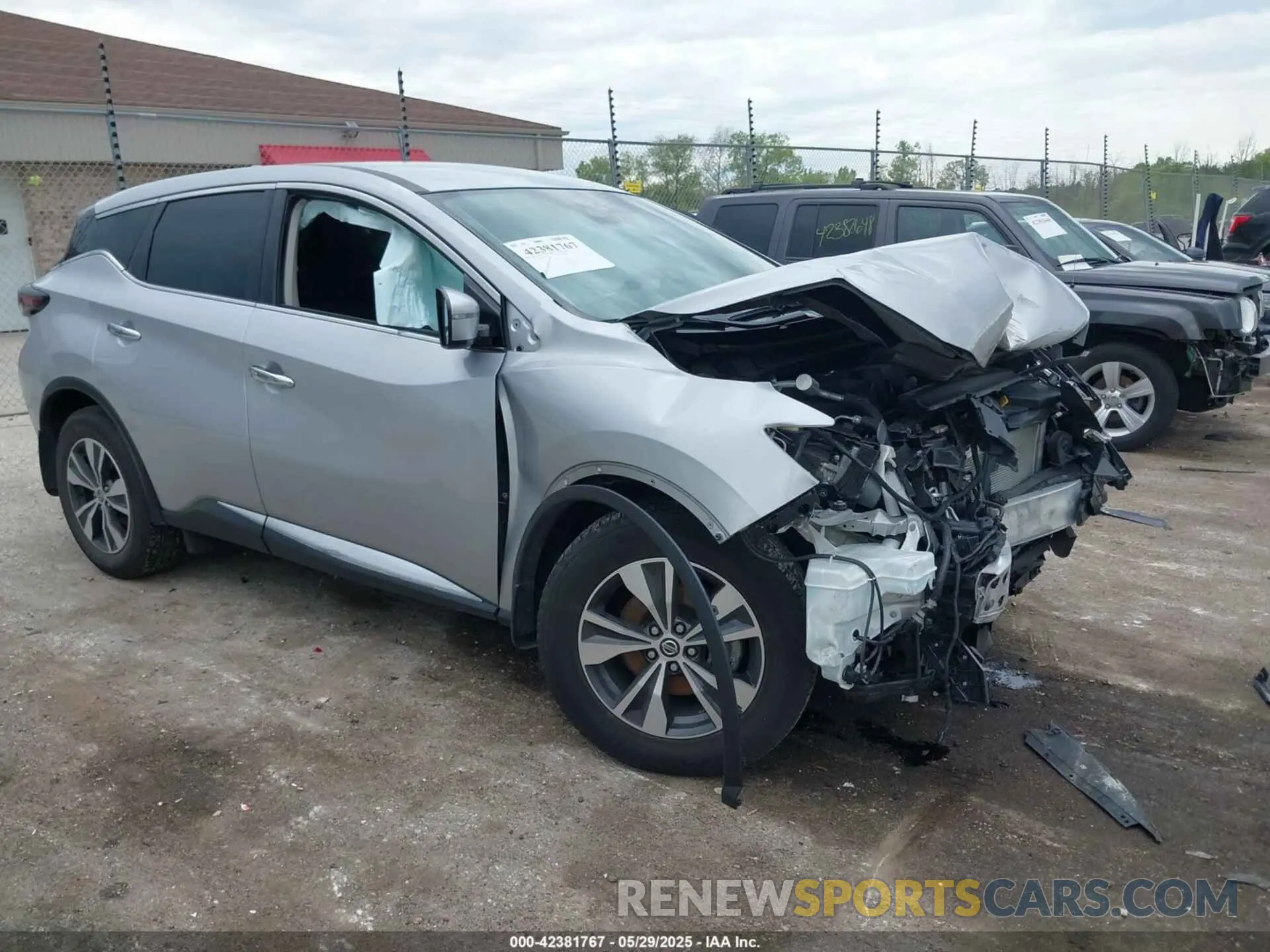 1 Photograph of a damaged car 5N1AZ2AS3LN170748 NISSAN MURANO 2020