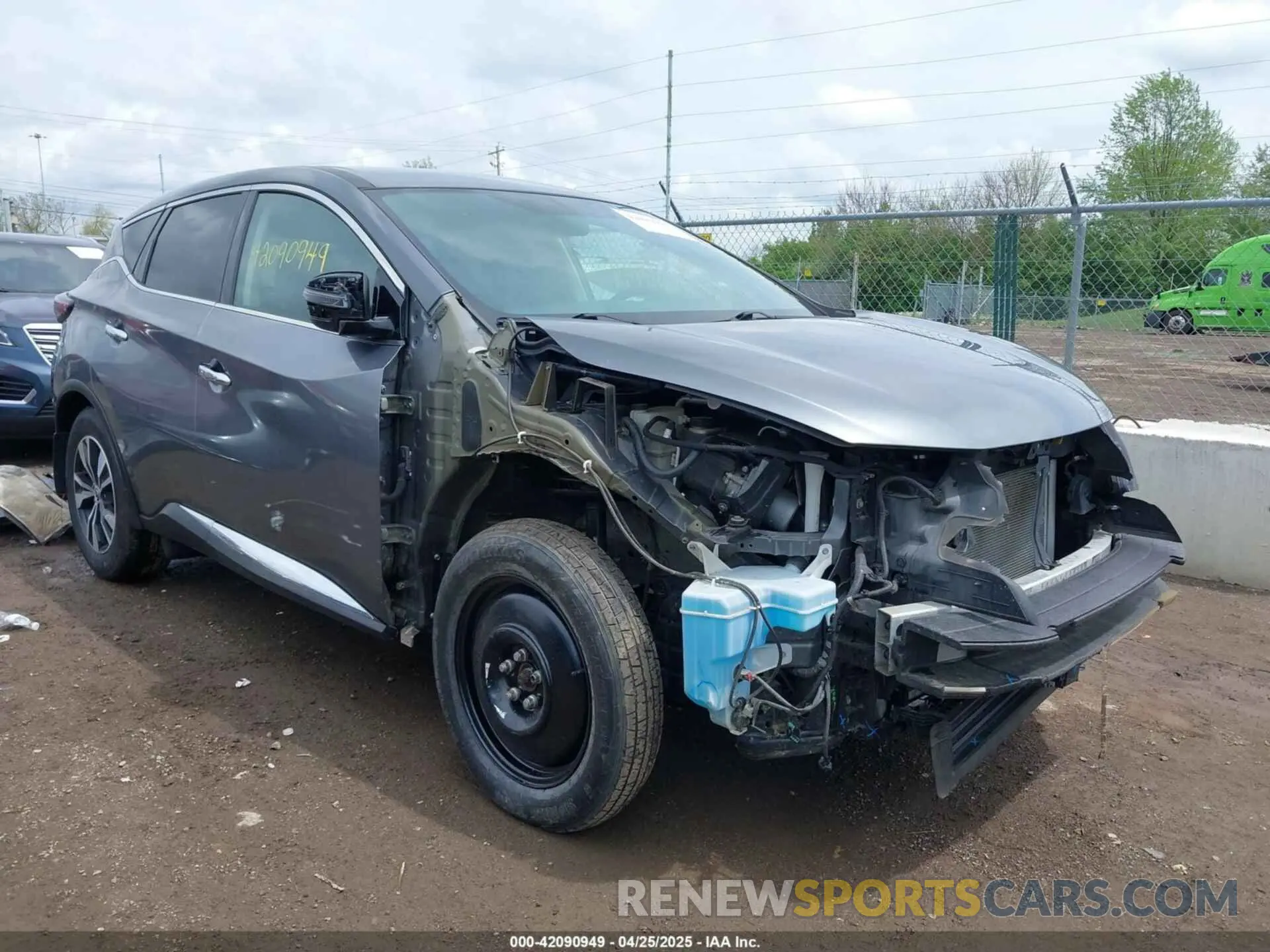 1 Photograph of a damaged car 5N1AZ2AS4LN106699 NISSAN MURANO 2020
