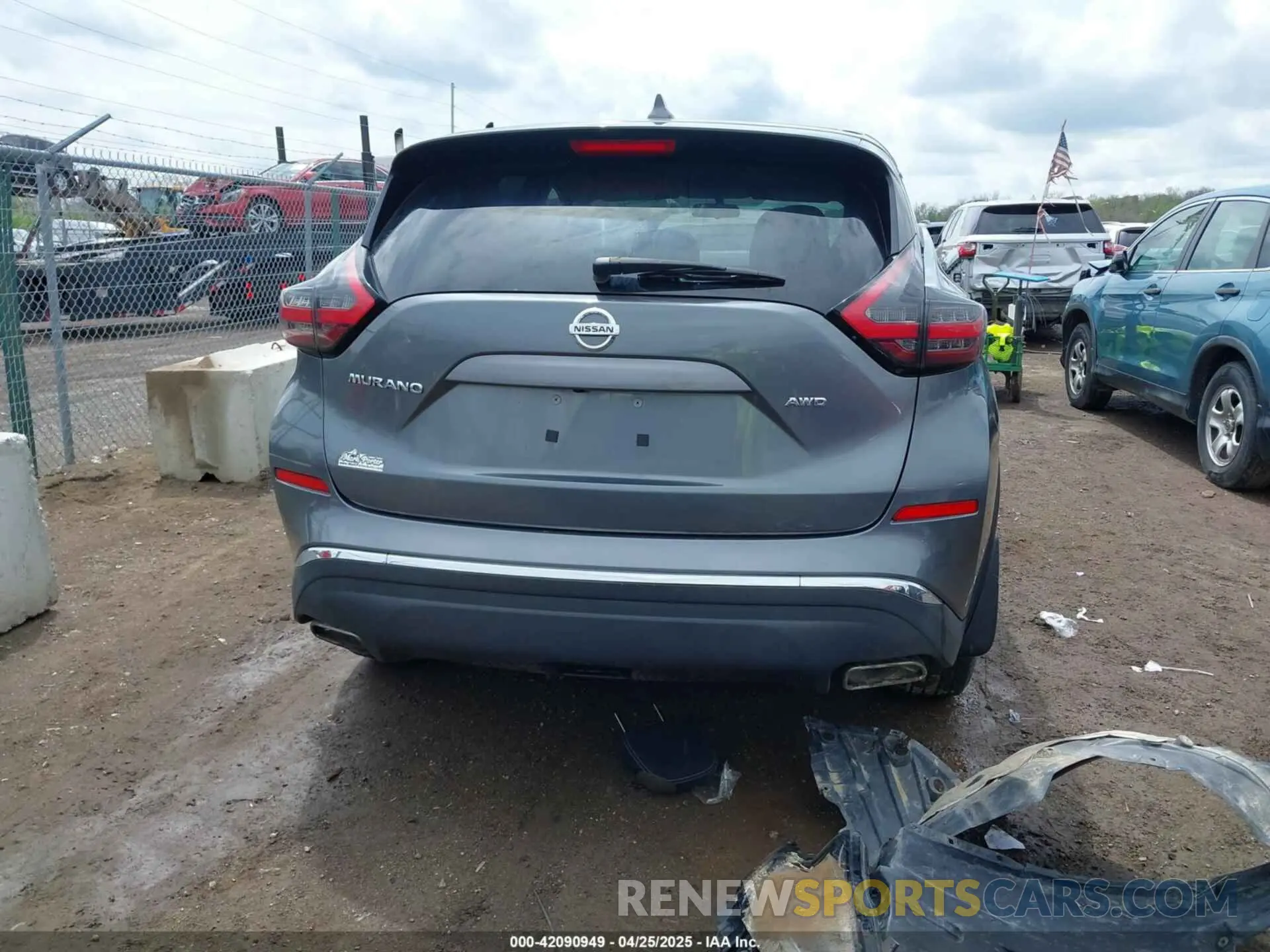 17 Photograph of a damaged car 5N1AZ2AS4LN106699 NISSAN MURANO 2020
