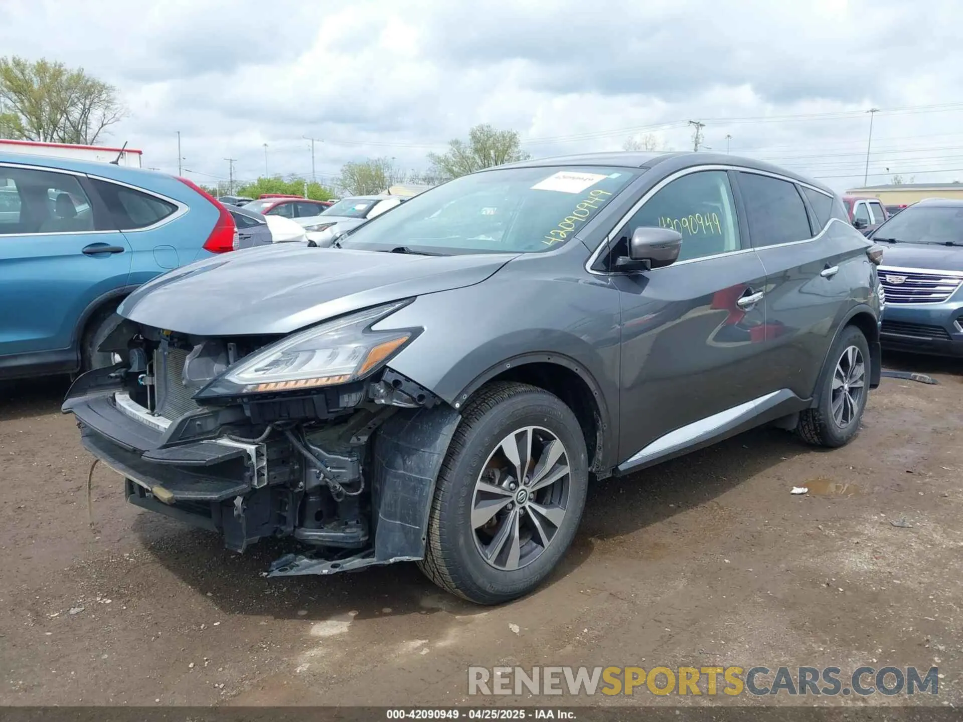 2 Photograph of a damaged car 5N1AZ2AS4LN106699 NISSAN MURANO 2020