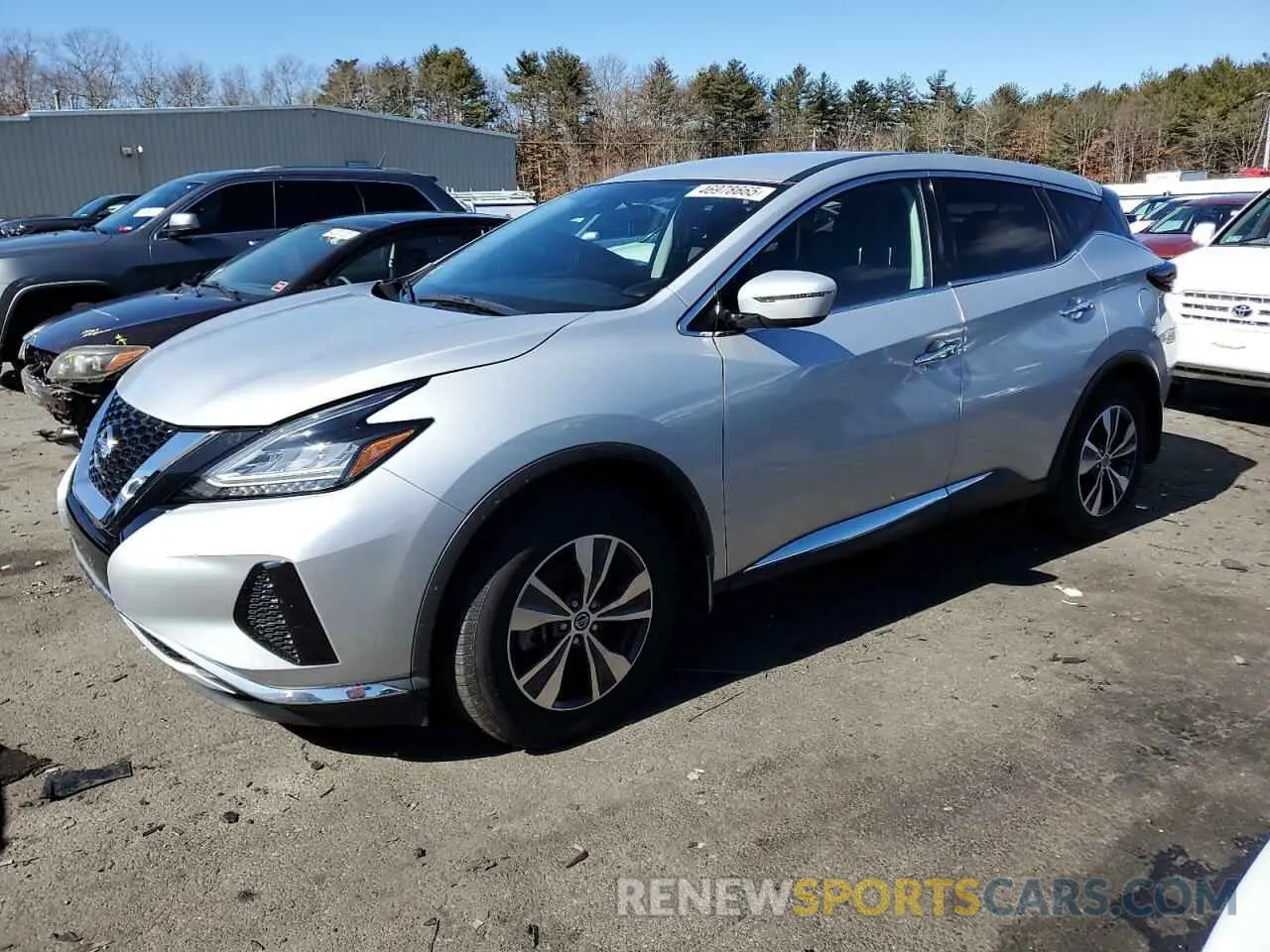 1 Photograph of a damaged car 5N1AZ2AS4LN175733 NISSAN MURANO 2020