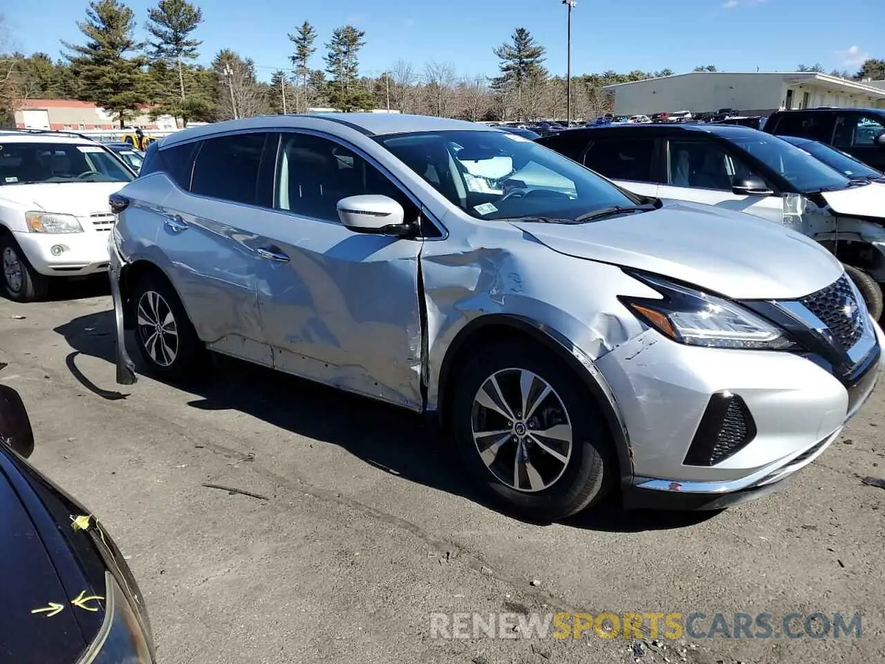 4 Photograph of a damaged car 5N1AZ2AS4LN175733 NISSAN MURANO 2020