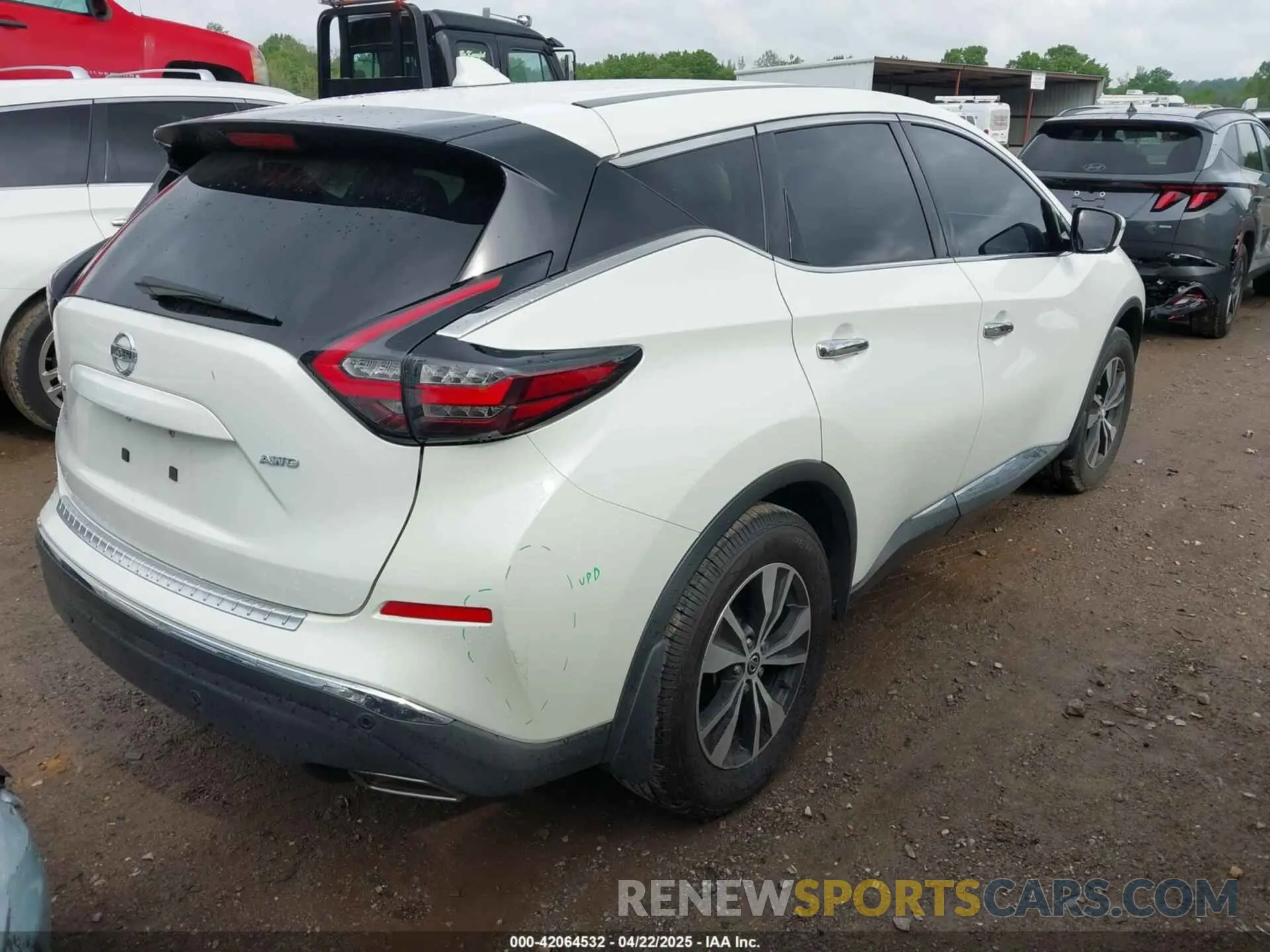 4 Фотография поврежденного автомобиля 5N1AZ2AS9LN155848 NISSAN MURANO 2020