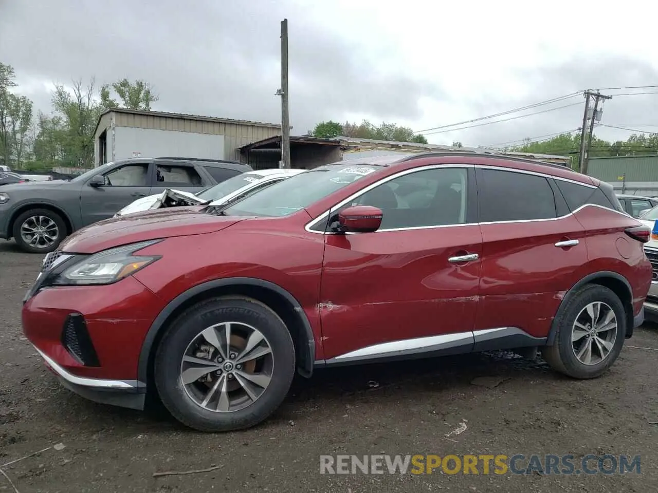 1 Photograph of a damaged car 5N1AZ2BJ6LN155196 NISSAN MURANO 2020