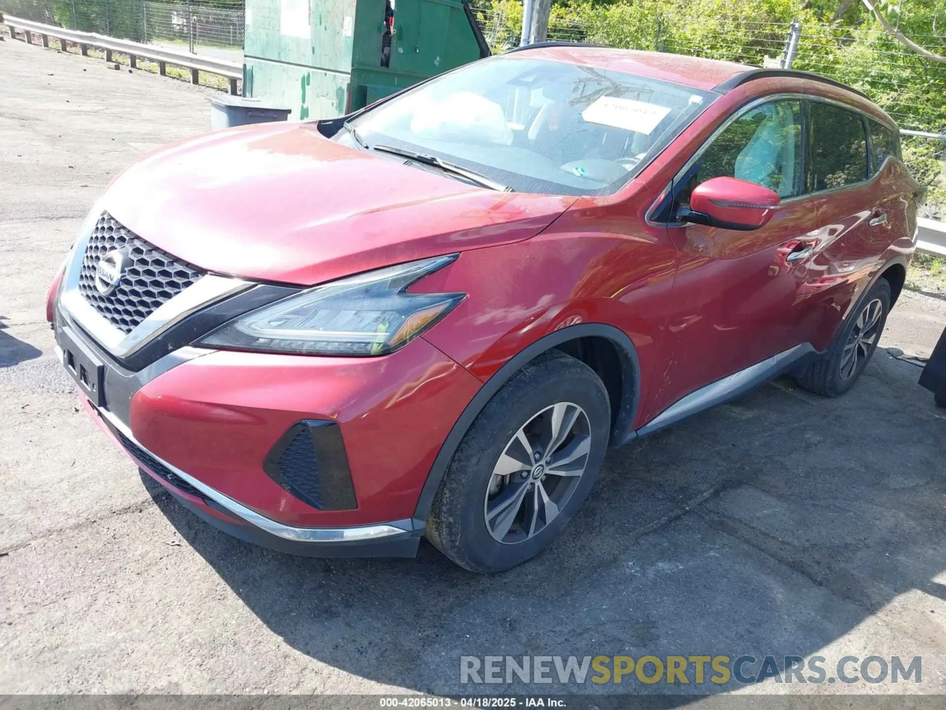 2 Photograph of a damaged car 5N1AZ2BJ8LN106291 NISSAN MURANO 2020