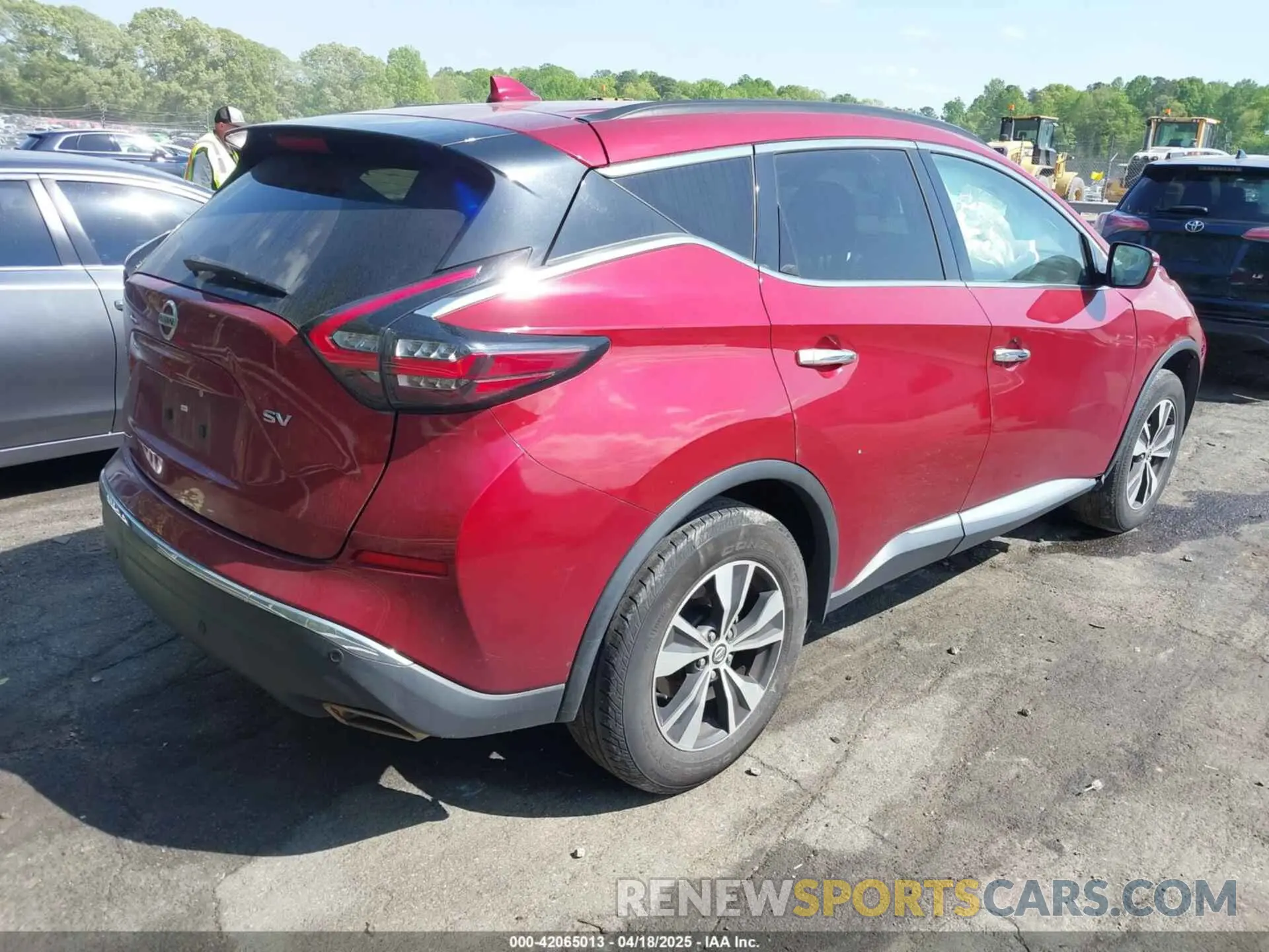 4 Photograph of a damaged car 5N1AZ2BJ8LN106291 NISSAN MURANO 2020
