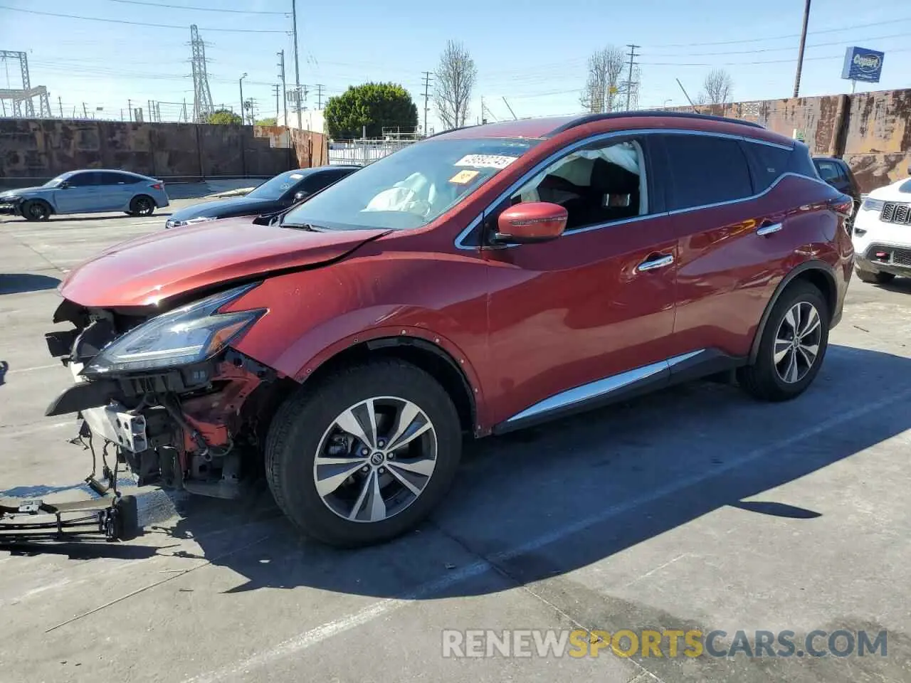 1 Photograph of a damaged car 5N1AZ2BJ9LN123052 NISSAN MURANO 2020