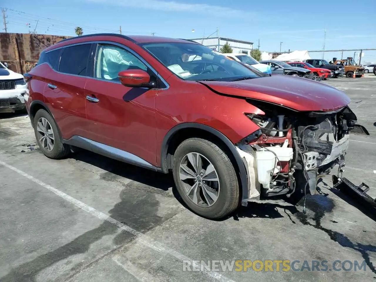 4 Photograph of a damaged car 5N1AZ2BJ9LN123052 NISSAN MURANO 2020