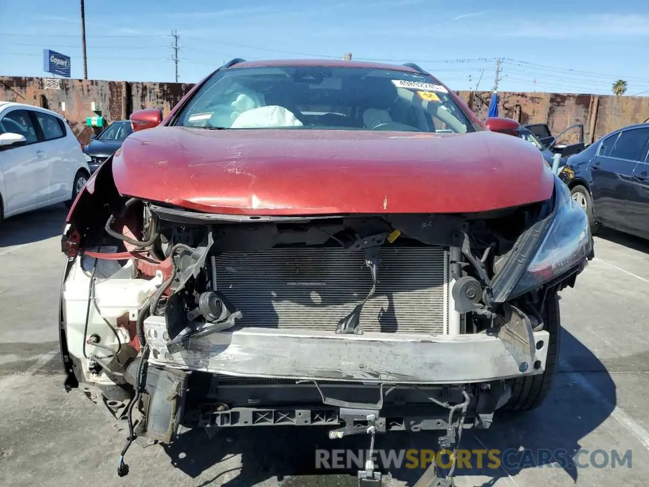 5 Photograph of a damaged car 5N1AZ2BJ9LN123052 NISSAN MURANO 2020