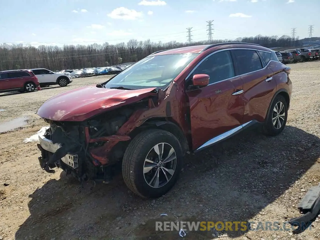 1 Photograph of a damaged car 5N1AZ2BS1LN123930 NISSAN MURANO 2020