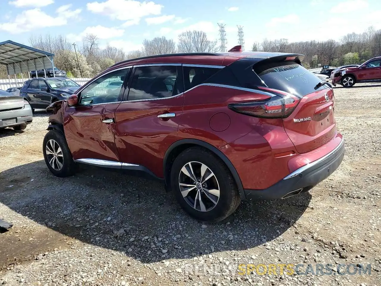 2 Photograph of a damaged car 5N1AZ2BS1LN123930 NISSAN MURANO 2020