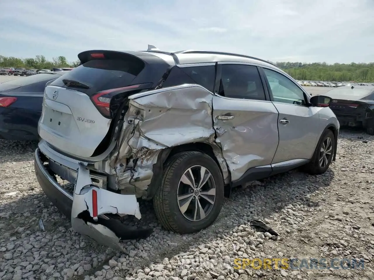 3 Photograph of a damaged car 5N1AZ2BS5LN134848 NISSAN MURANO 2020