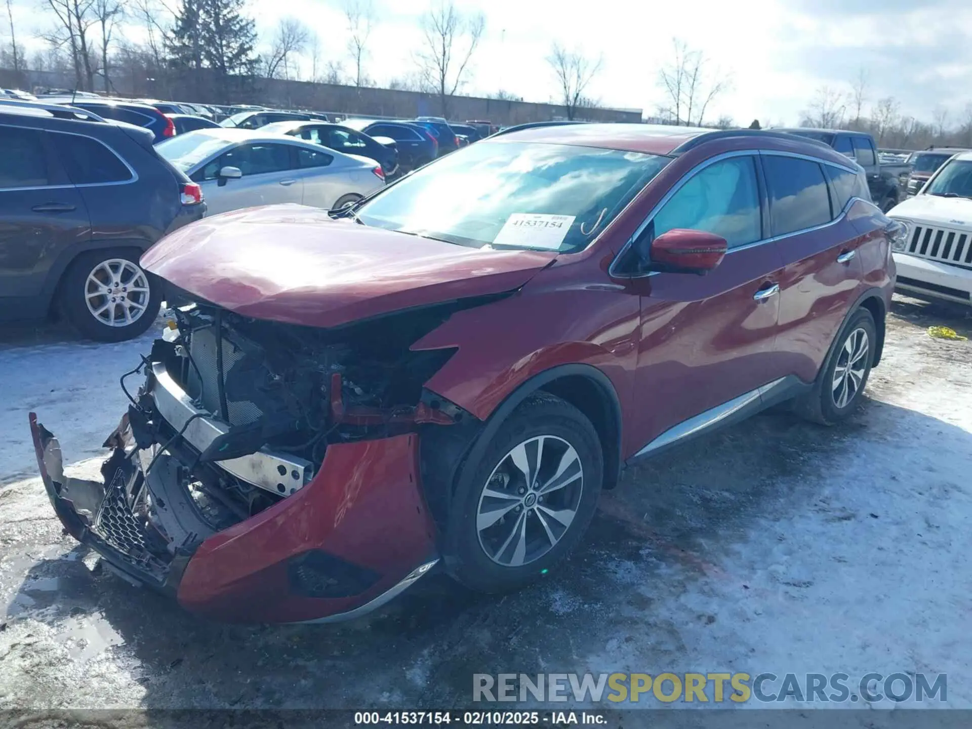2 Photograph of a damaged car 5N1AZ2BS7LN145138 NISSAN MURANO 2020