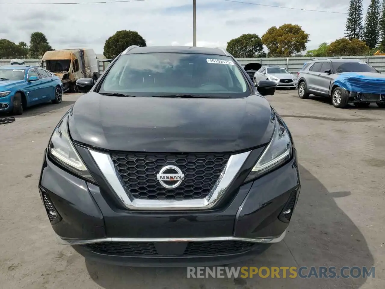 5 Photograph of a damaged car 5N1AZ2CJ3LN117083 NISSAN MURANO 2020