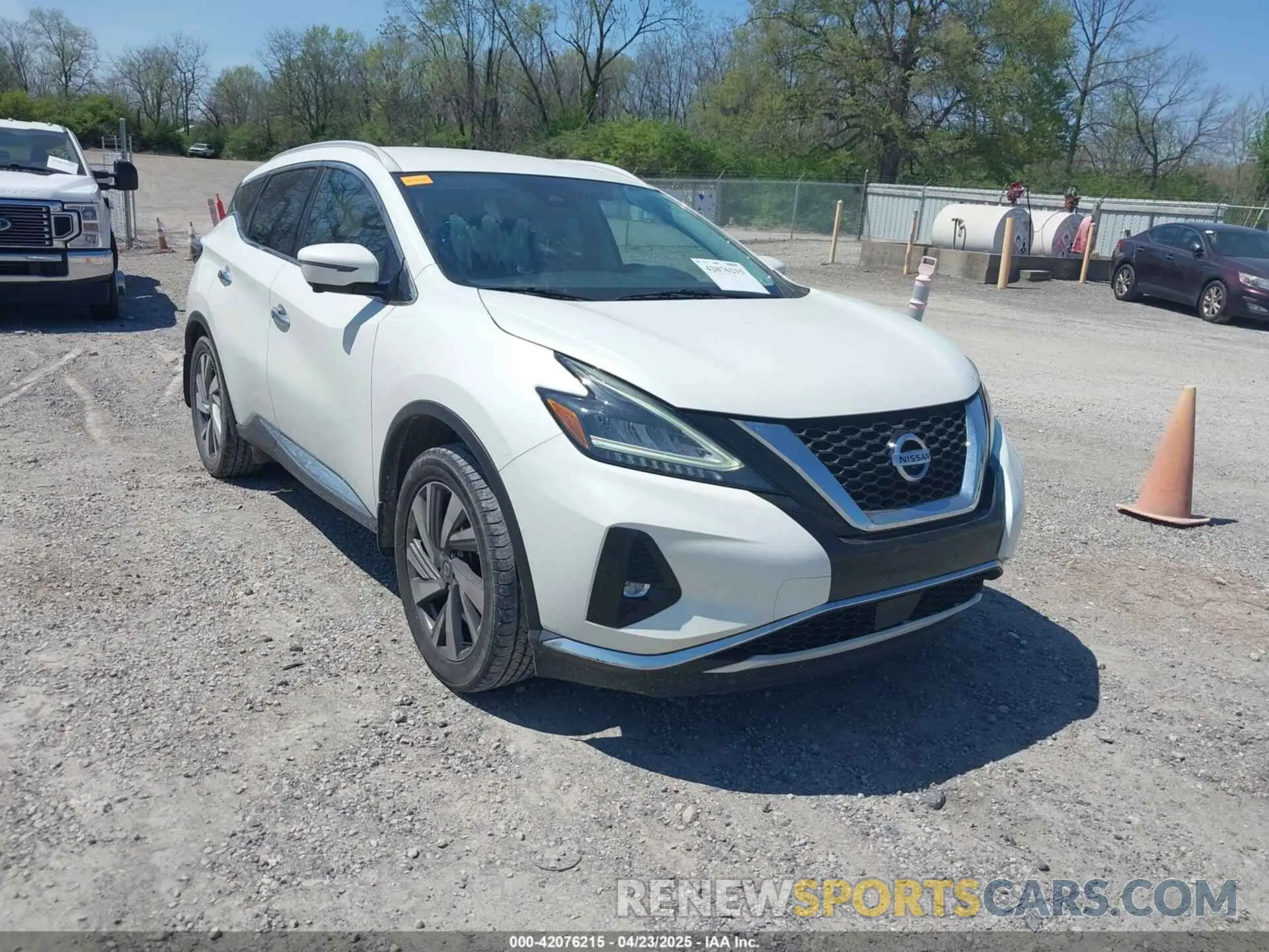 1 Photograph of a damaged car 5N1AZ2CS1LN131184 NISSAN MURANO 2020
