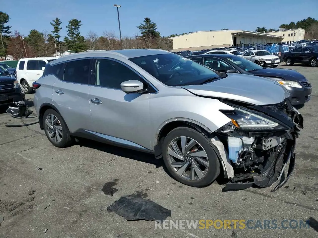 4 Photograph of a damaged car 5N1AZ2CS8LN131313 NISSAN MURANO 2020