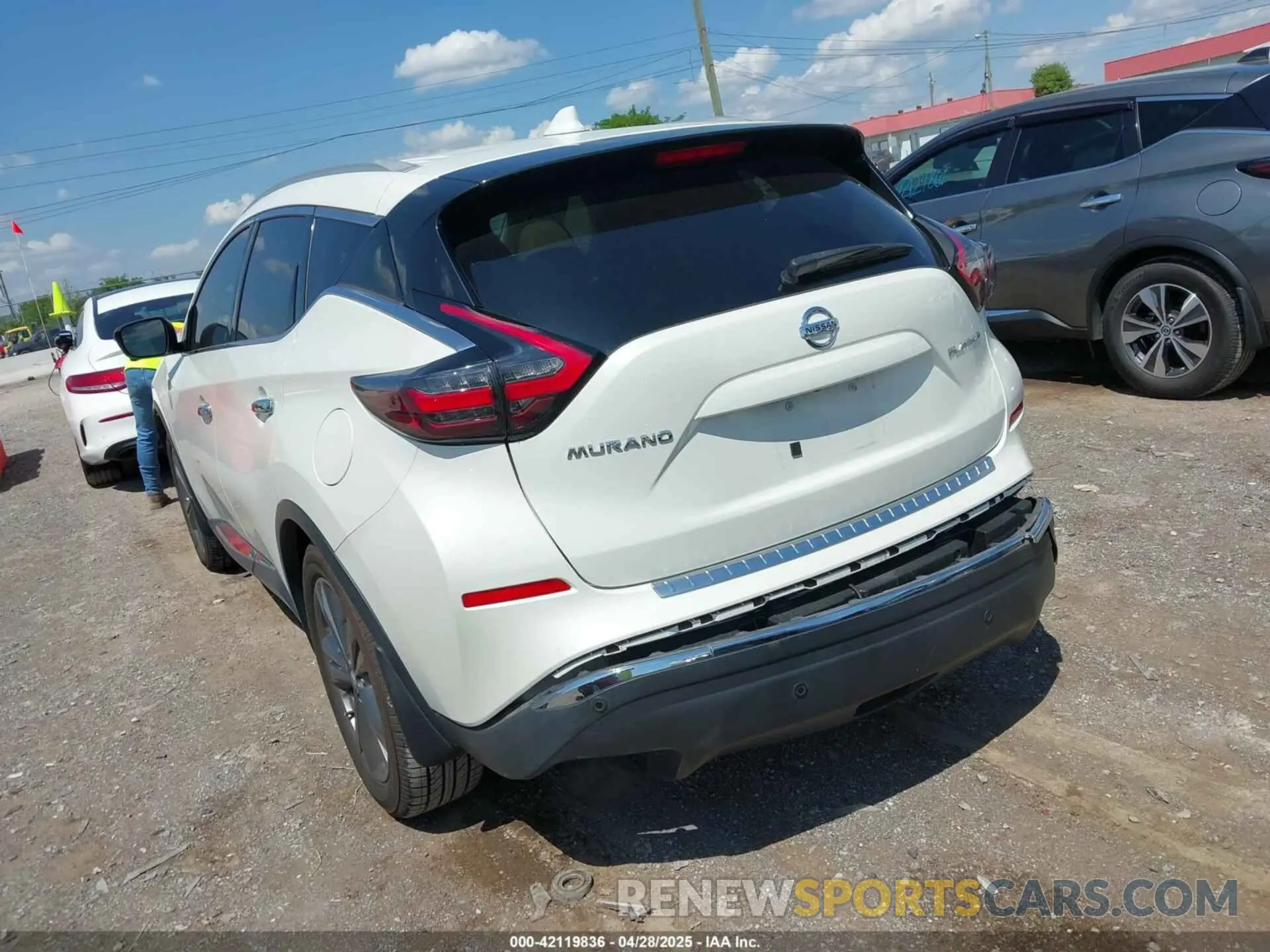 3 Photograph of a damaged car 5N1AZ2DJ3LN115526 NISSAN MURANO 2020