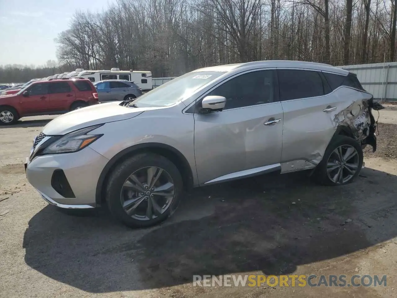 1 Photograph of a damaged car 5N1AZ2DS0LN122118 NISSAN MURANO 2020