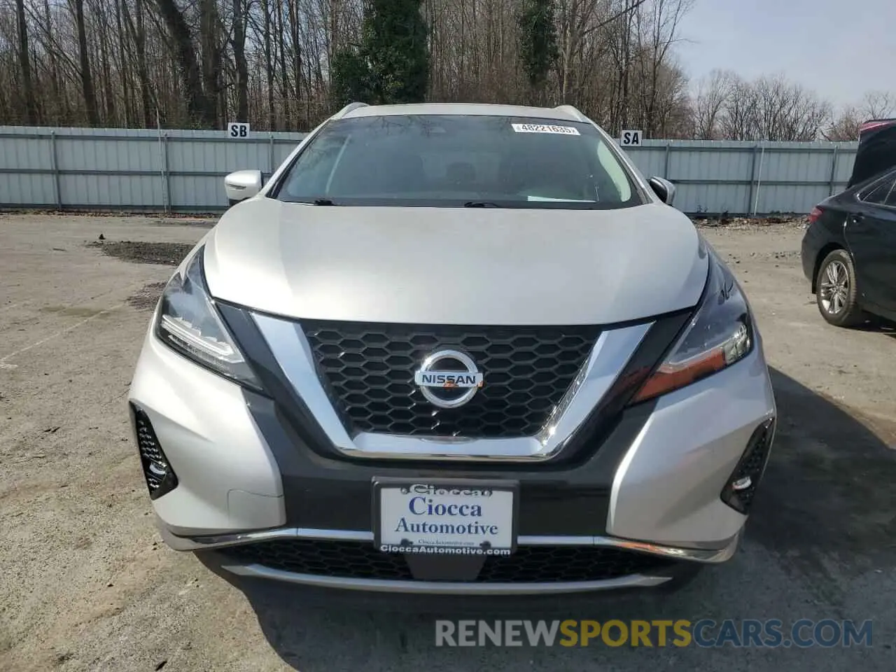 5 Photograph of a damaged car 5N1AZ2DS0LN122118 NISSAN MURANO 2020