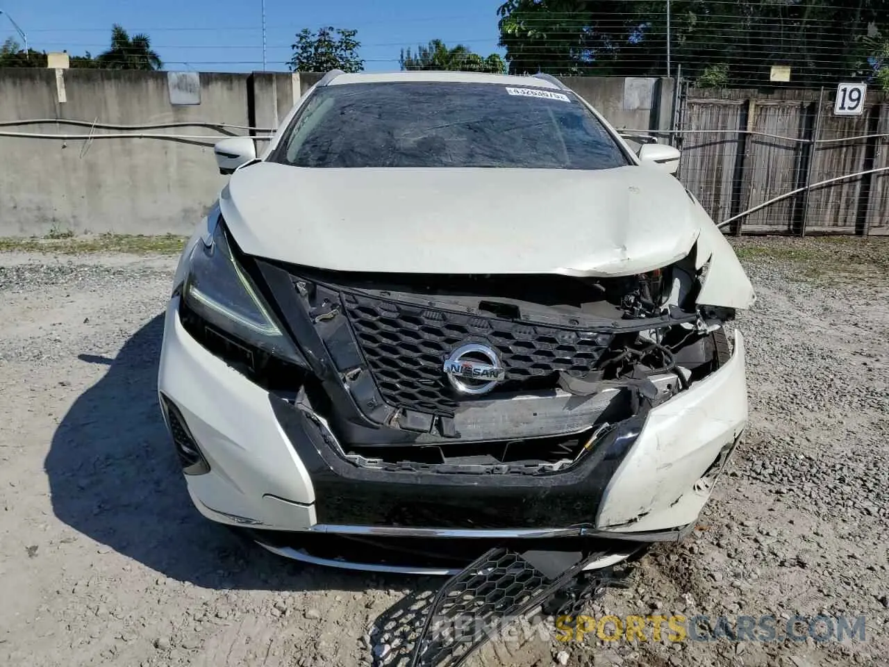 5 Photograph of a damaged car 5N1AZ2DS9LN110680 NISSAN MURANO 2020