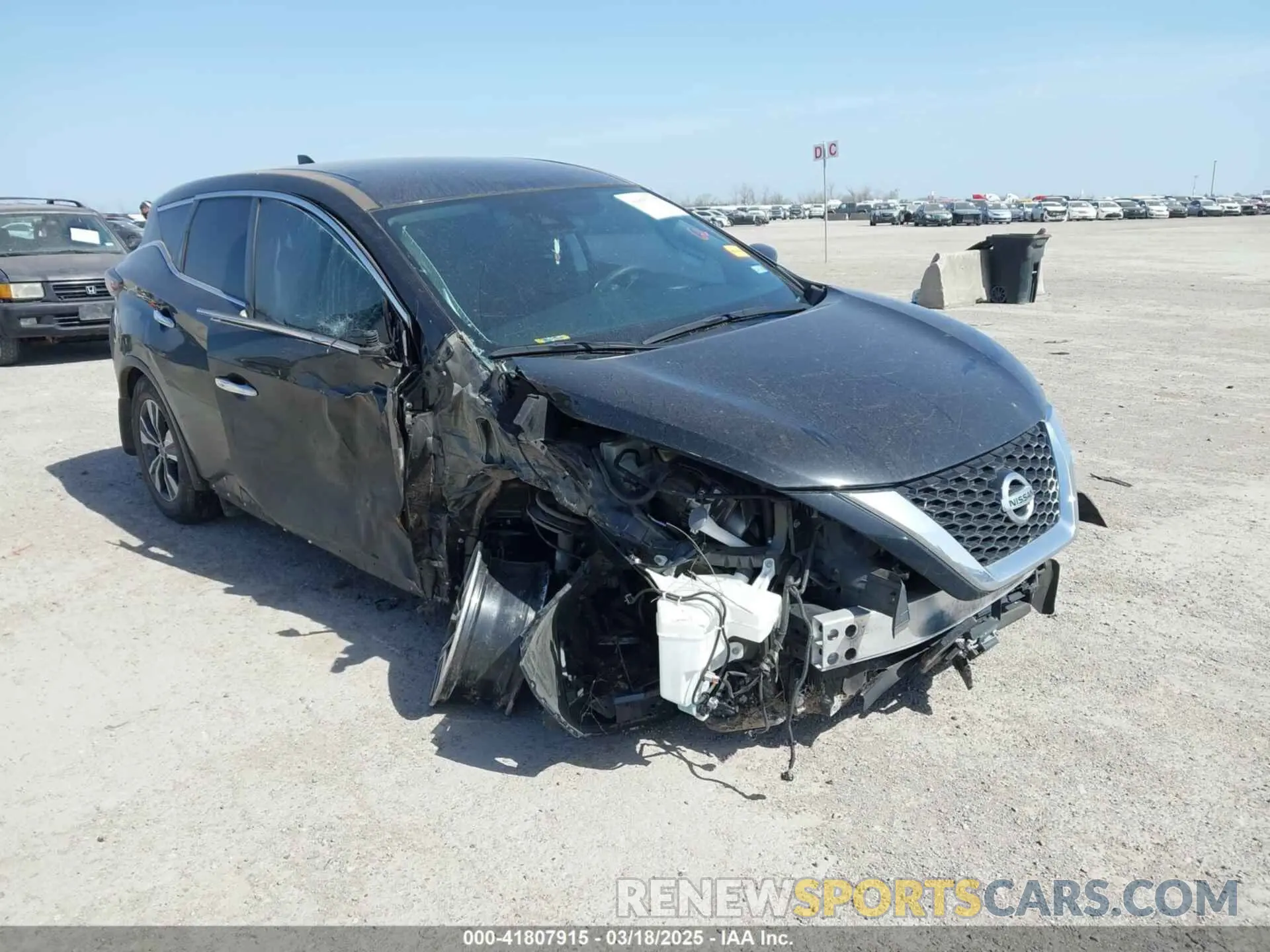 1 Фотография поврежденного автомобиля 5N1AZ2AJ2MC137664 NISSAN MURANO 2021