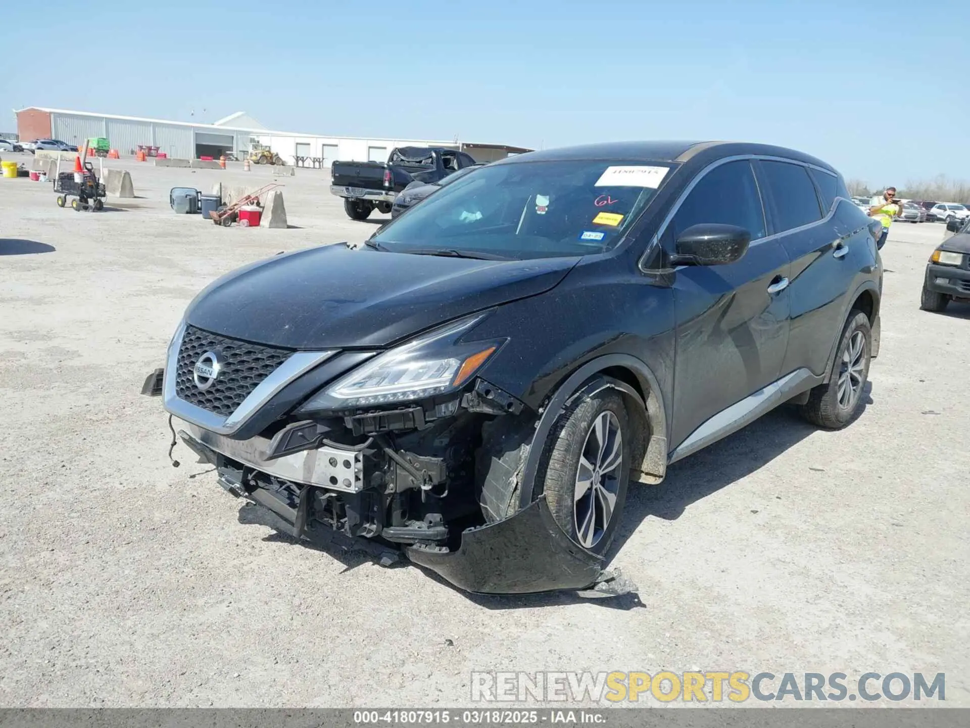 2 Фотография поврежденного автомобиля 5N1AZ2AJ2MC137664 NISSAN MURANO 2021