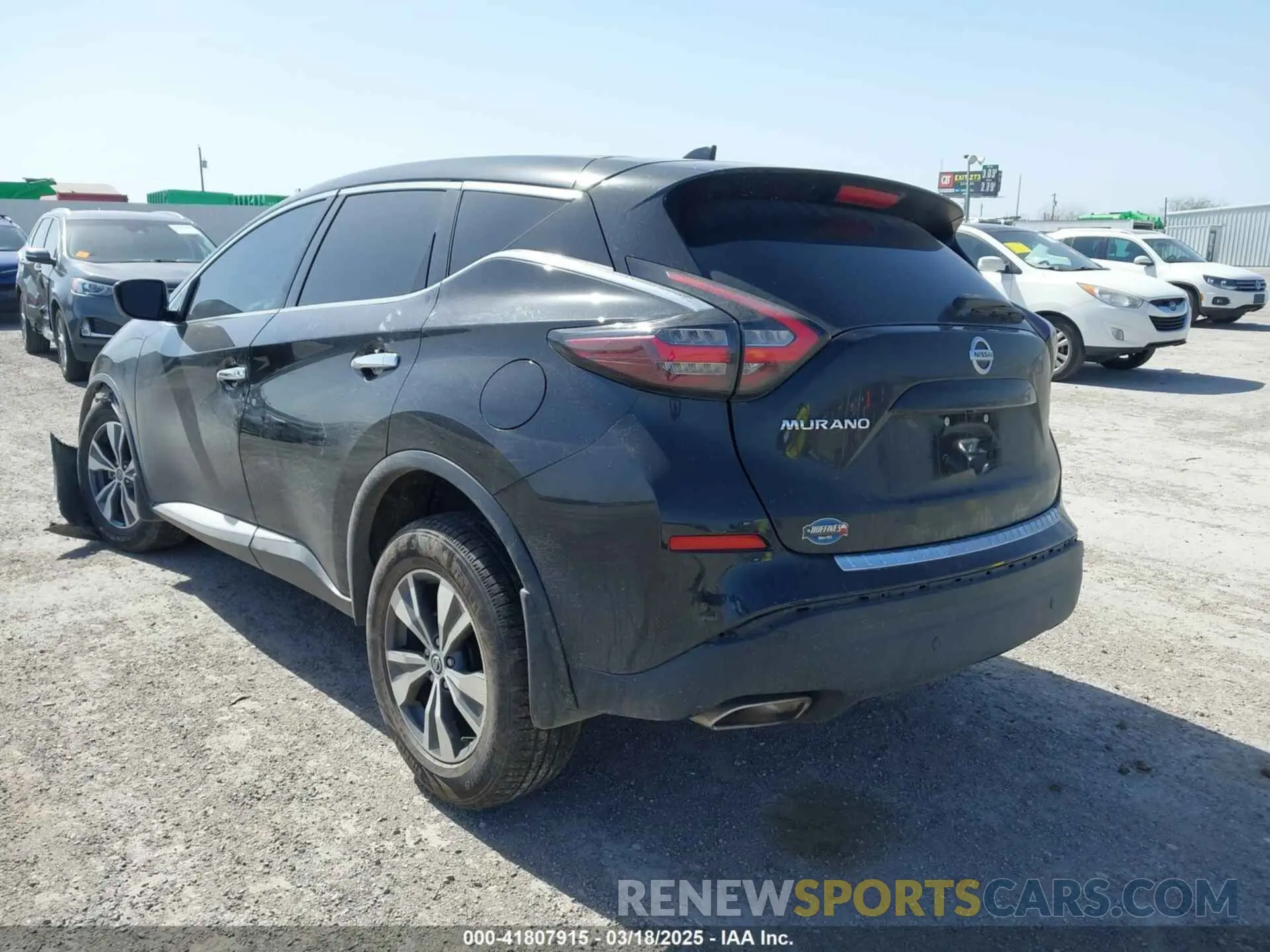 3 Фотография поврежденного автомобиля 5N1AZ2AJ2MC137664 NISSAN MURANO 2021