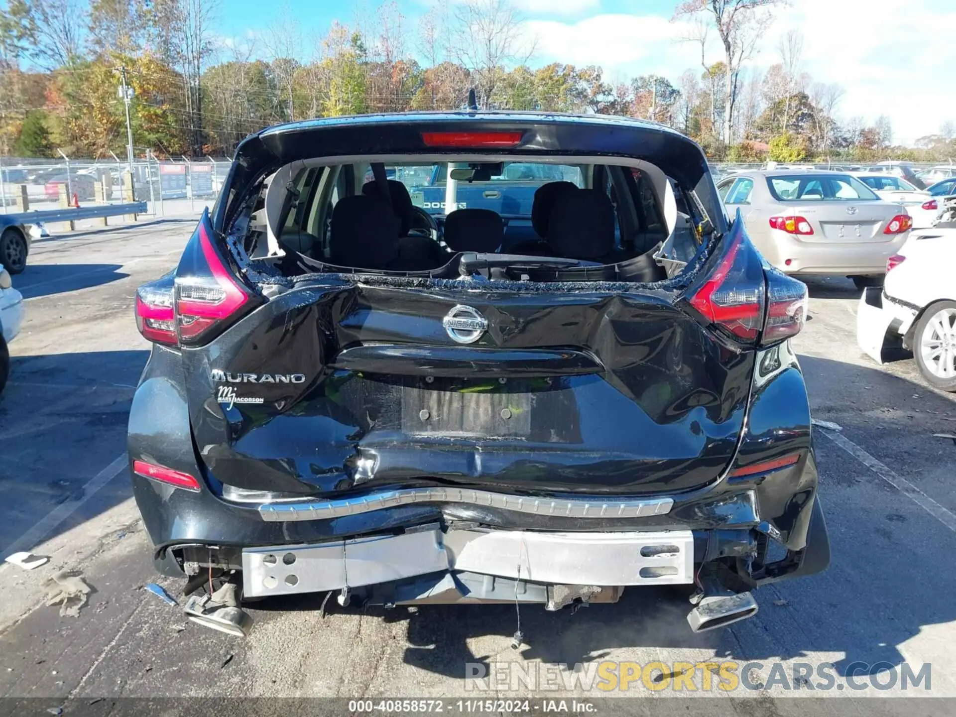17 Photograph of a damaged car 5N1AZ2AJ3MC142257 NISSAN MURANO 2021