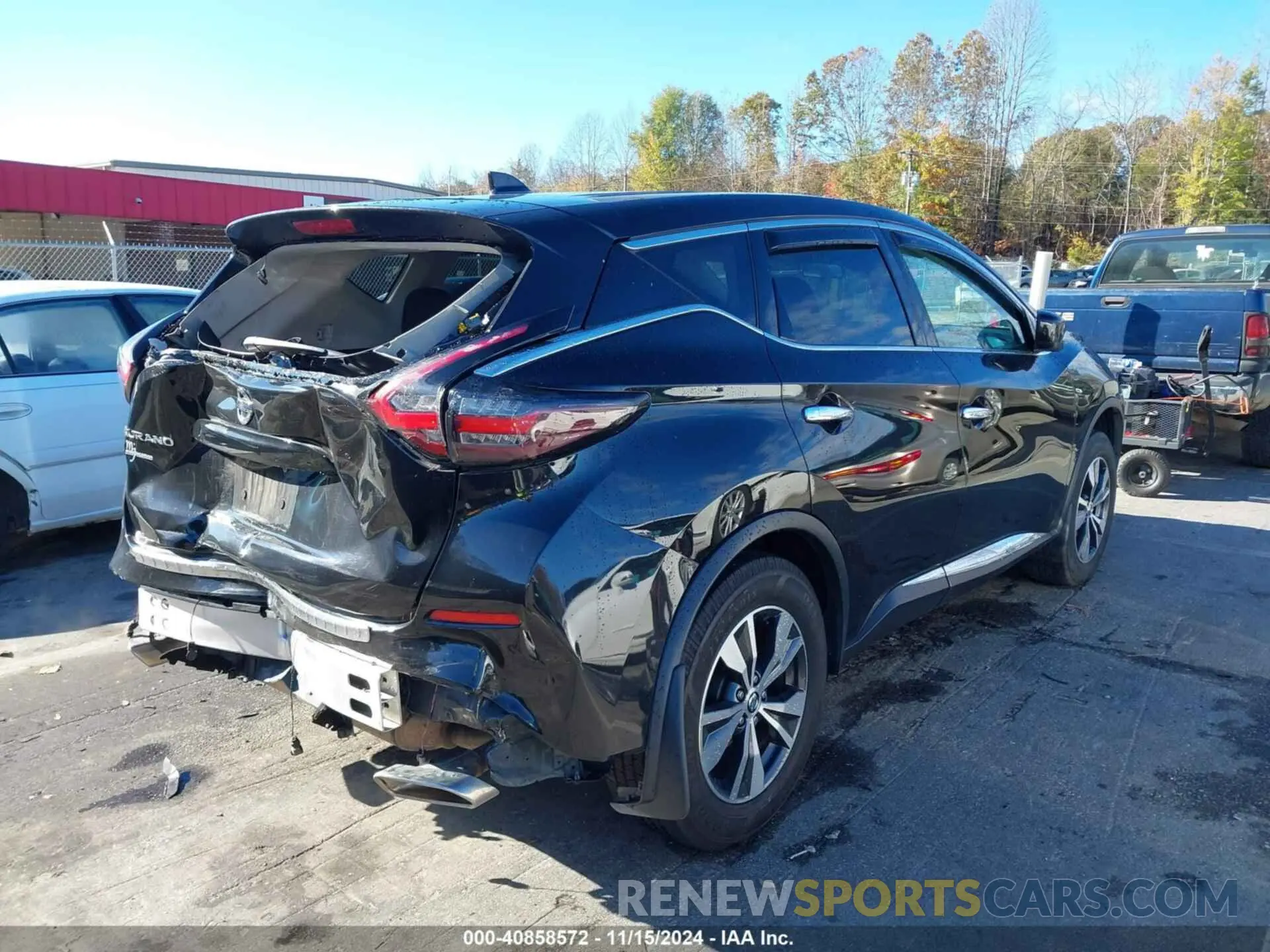 4 Photograph of a damaged car 5N1AZ2AJ3MC142257 NISSAN MURANO 2021
