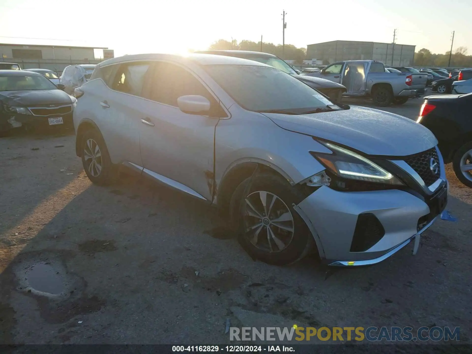 1 Photograph of a damaged car 5N1AZ2AJ5MC147461 NISSAN MURANO 2021