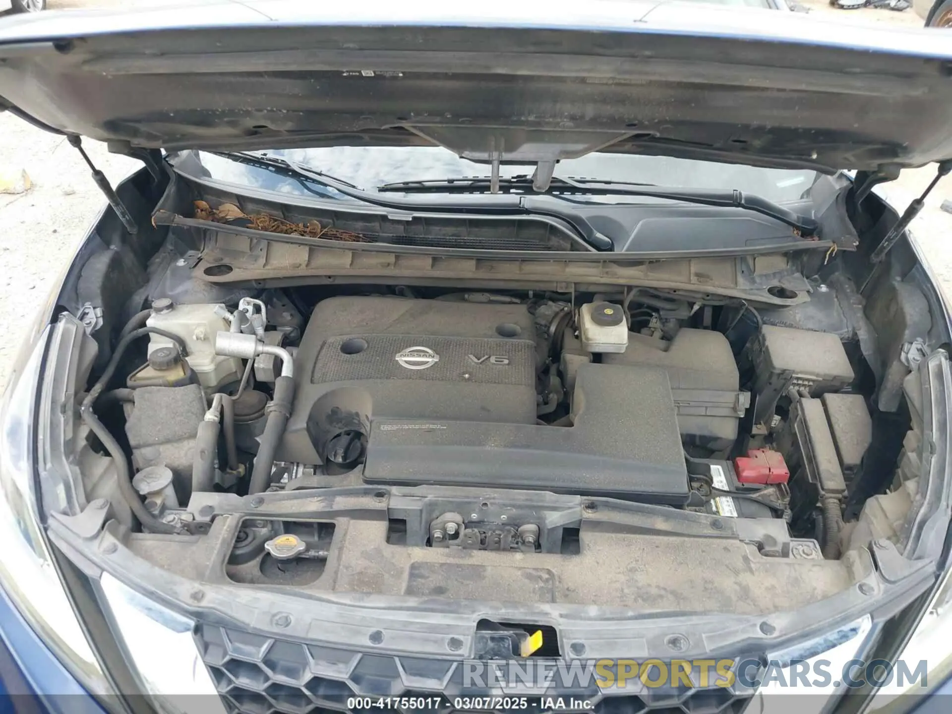 10 Photograph of a damaged car 5N1AZ2AJ9MC107447 NISSAN MURANO 2021