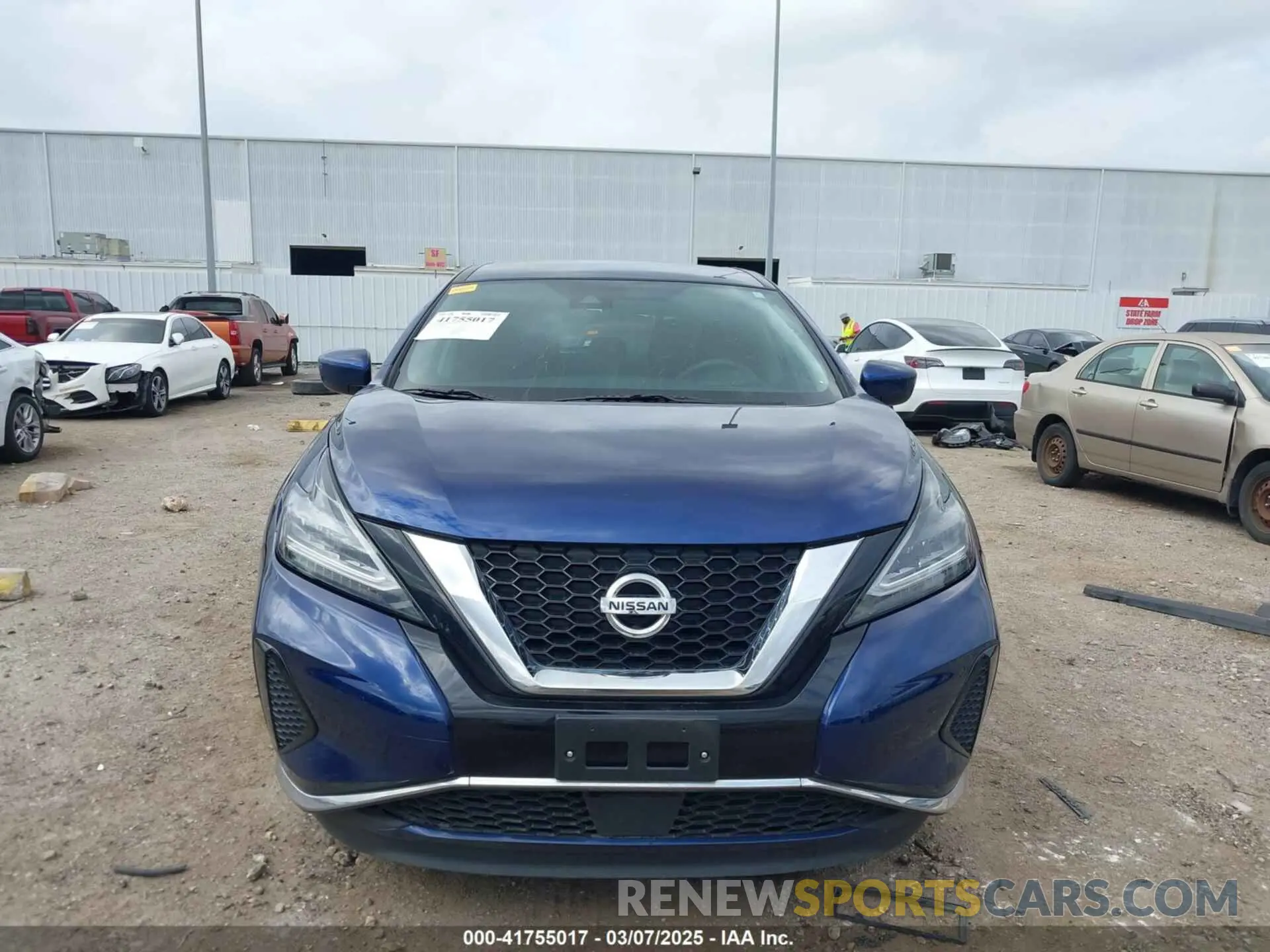 13 Photograph of a damaged car 5N1AZ2AJ9MC107447 NISSAN MURANO 2021