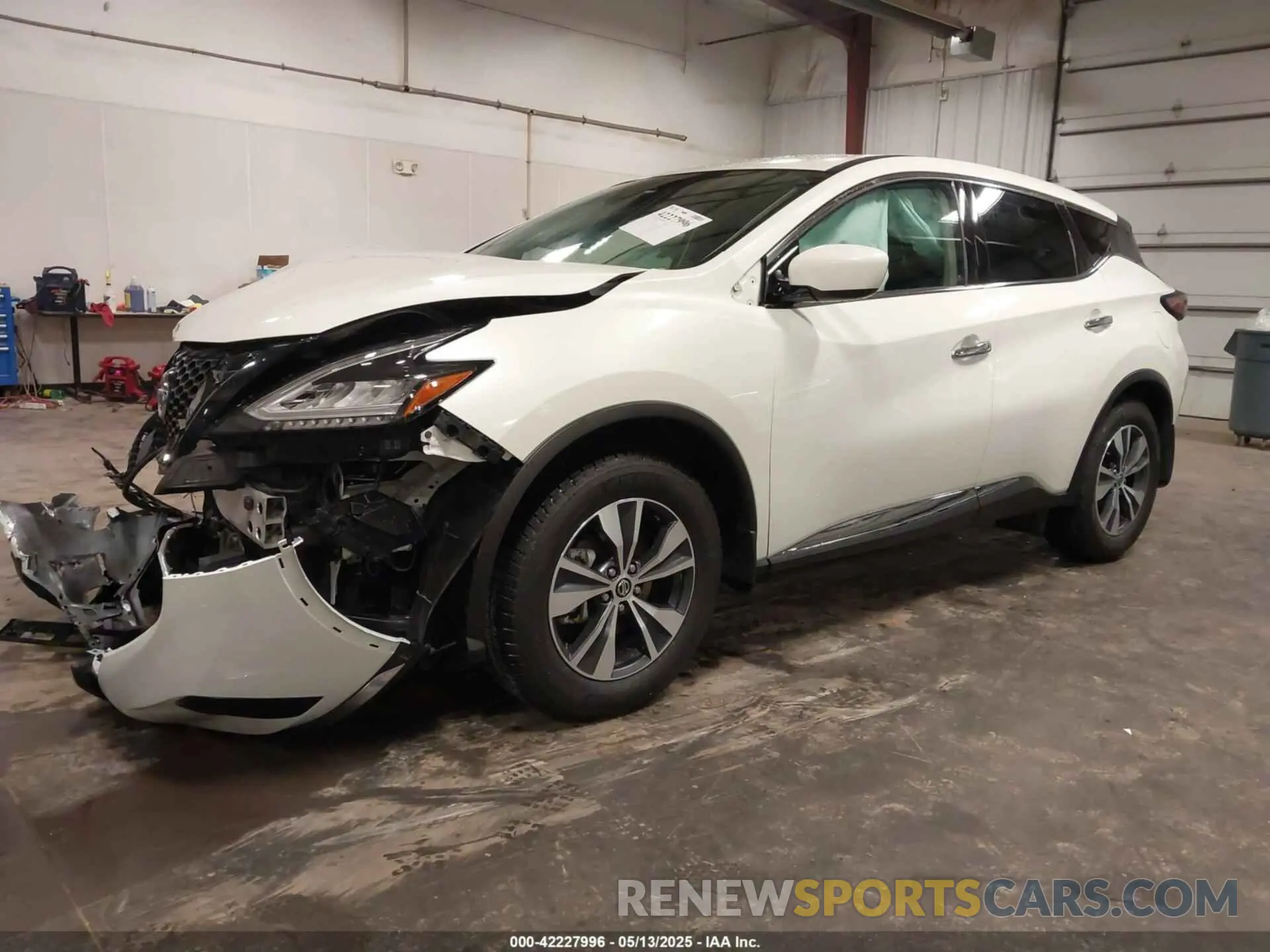 2 Photograph of a damaged car 5N1AZ2AS0MC117468 NISSAN MURANO 2021