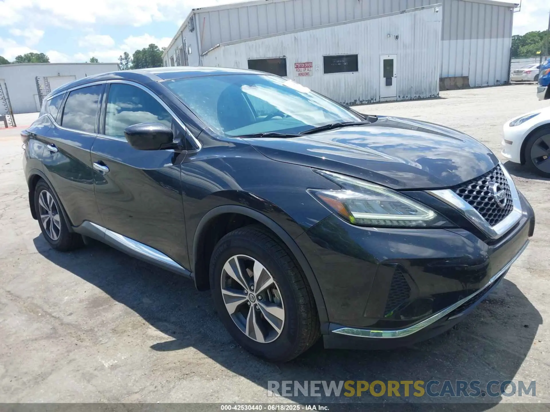 1 Photograph of a damaged car 5N1AZ2AS4MC110412 NISSAN MURANO 2021