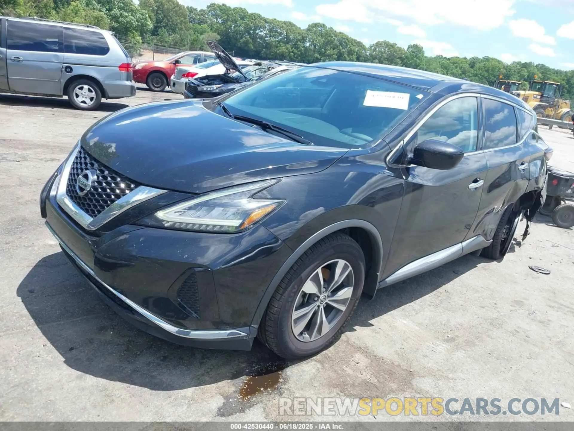 2 Photograph of a damaged car 5N1AZ2AS4MC110412 NISSAN MURANO 2021