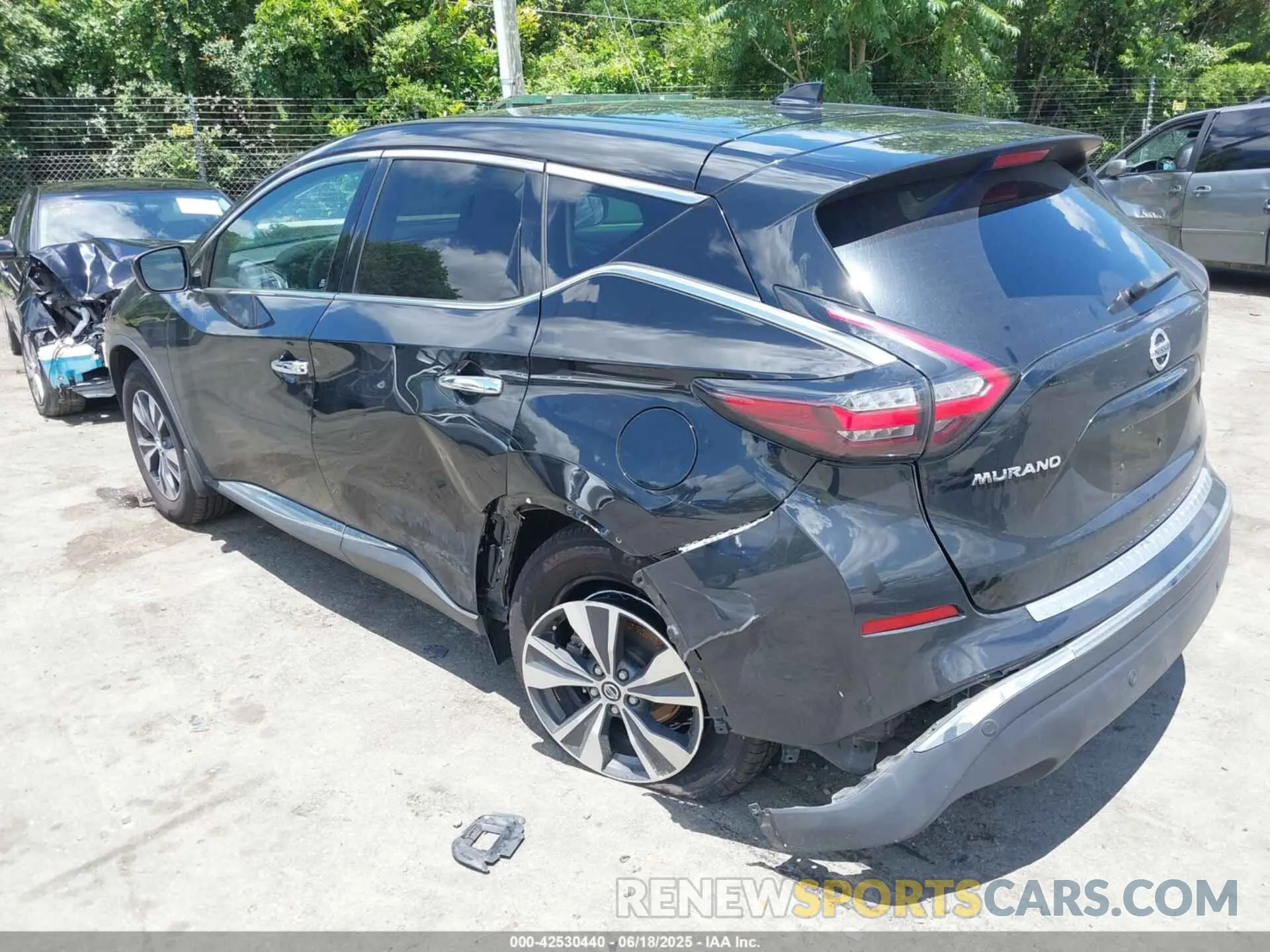 3 Photograph of a damaged car 5N1AZ2AS4MC110412 NISSAN MURANO 2021