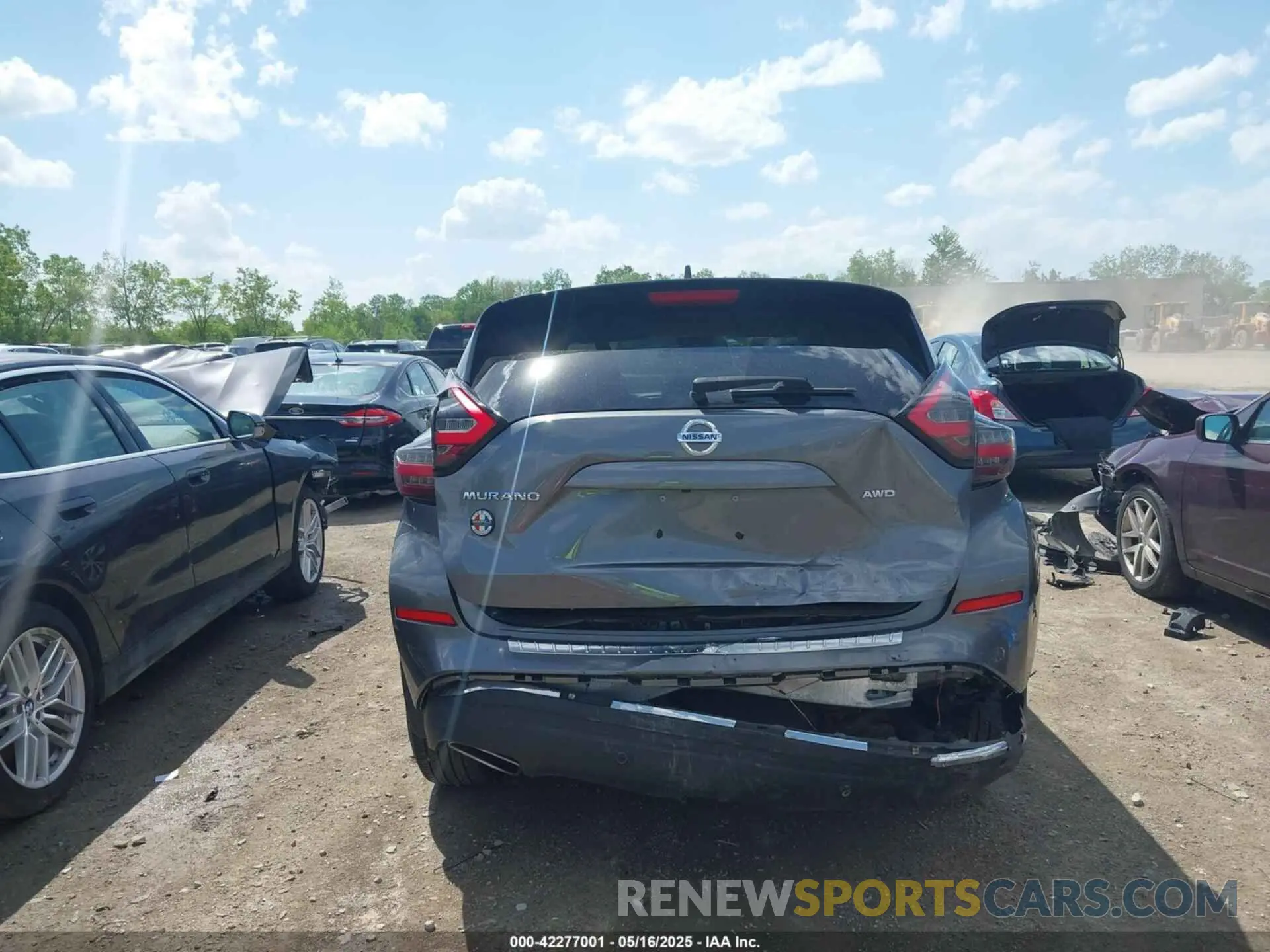 16 Фотография поврежденного автомобиля 5N1AZ2AS7MC126930 NISSAN MURANO 2021
