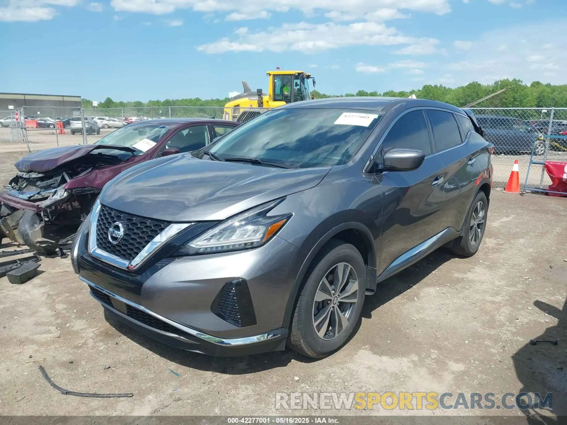 2 Фотография поврежденного автомобиля 5N1AZ2AS7MC126930 NISSAN MURANO 2021