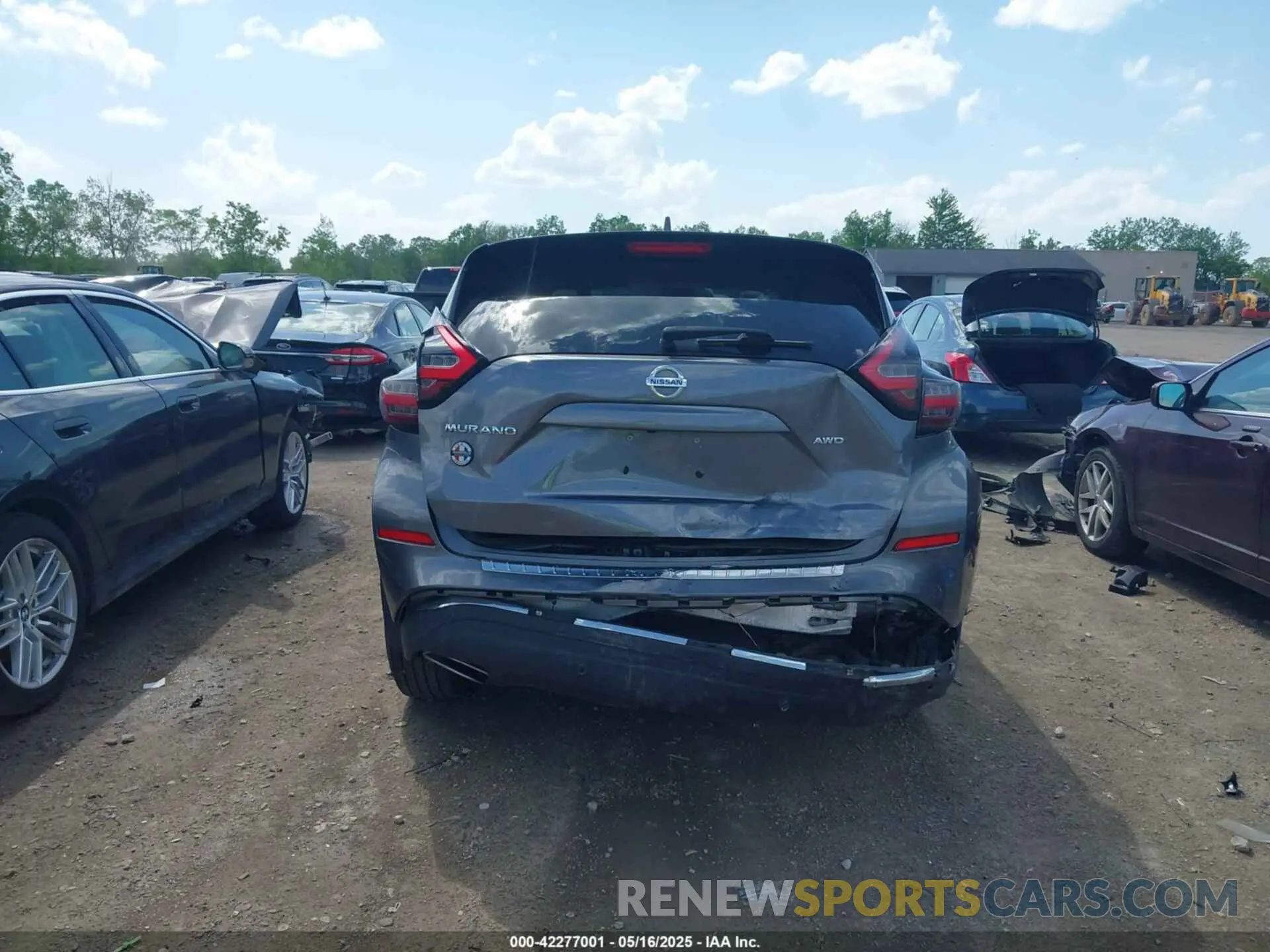 6 Фотография поврежденного автомобиля 5N1AZ2AS7MC126930 NISSAN MURANO 2021