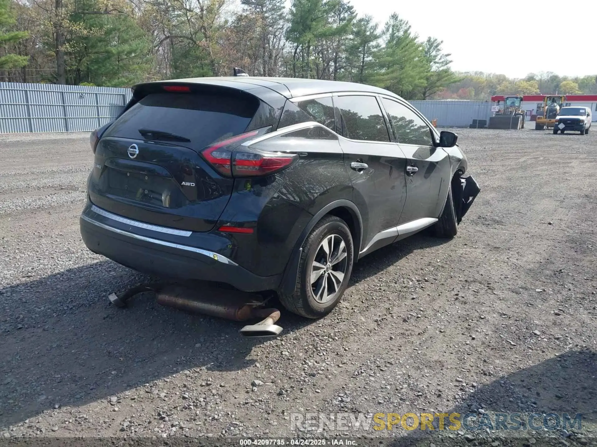 4 Фотография поврежденного автомобиля 5N1AZ2AS8MC122286 NISSAN MURANO 2021