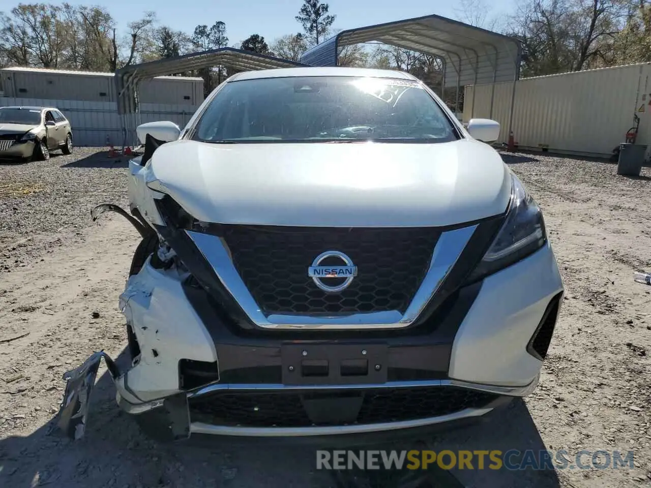 5 Фотография поврежденного автомобиля 5N1AZ2AS8MC130016 NISSAN MURANO 2021