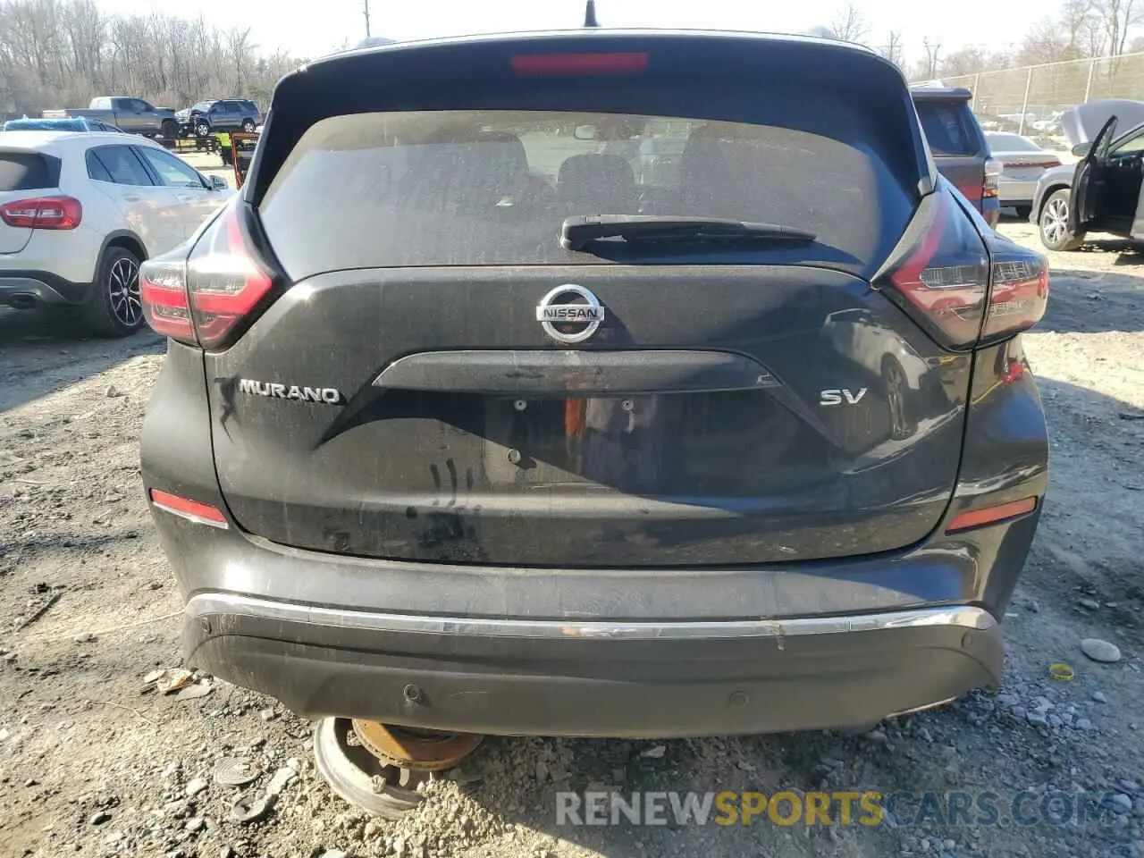 6 Photograph of a damaged car 5N1AZ2BJ4MC112957 NISSAN MURANO 2021