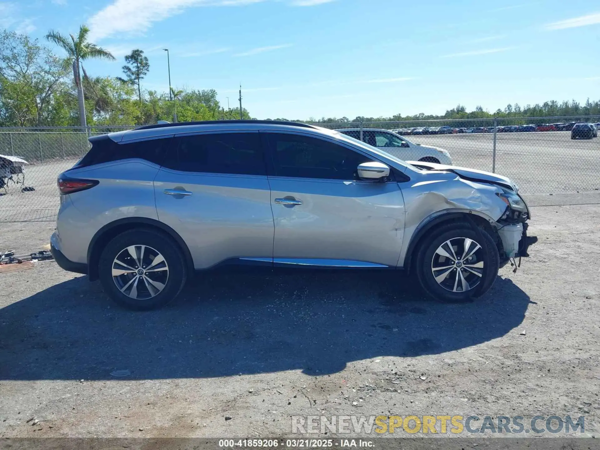13 Photograph of a damaged car 5N1AZ2BJ4MC117043 NISSAN MURANO 2021